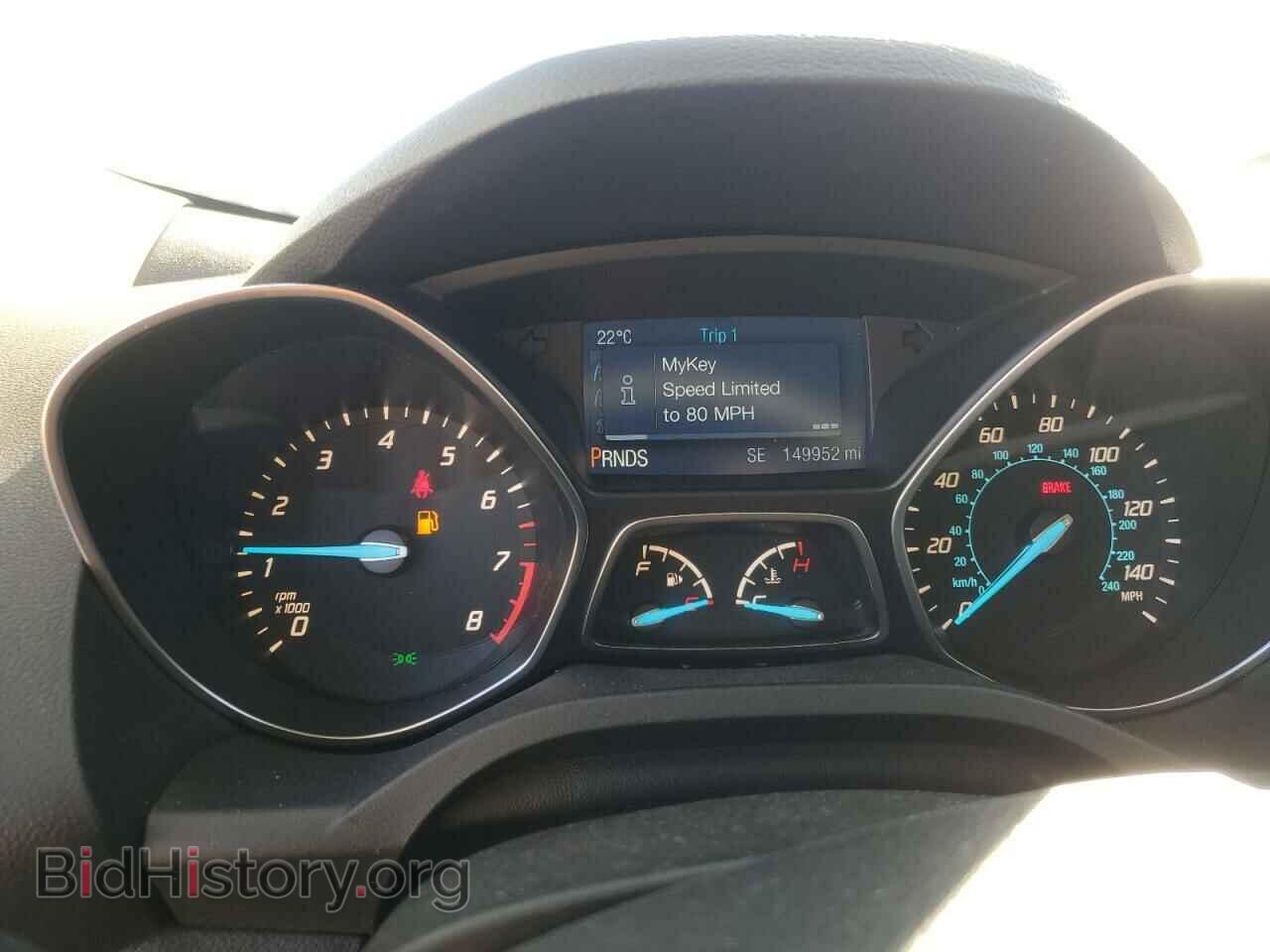 2014 FORD ESCAPE - VIN: 1FMCU9GX4EUD73501 - Фото 9