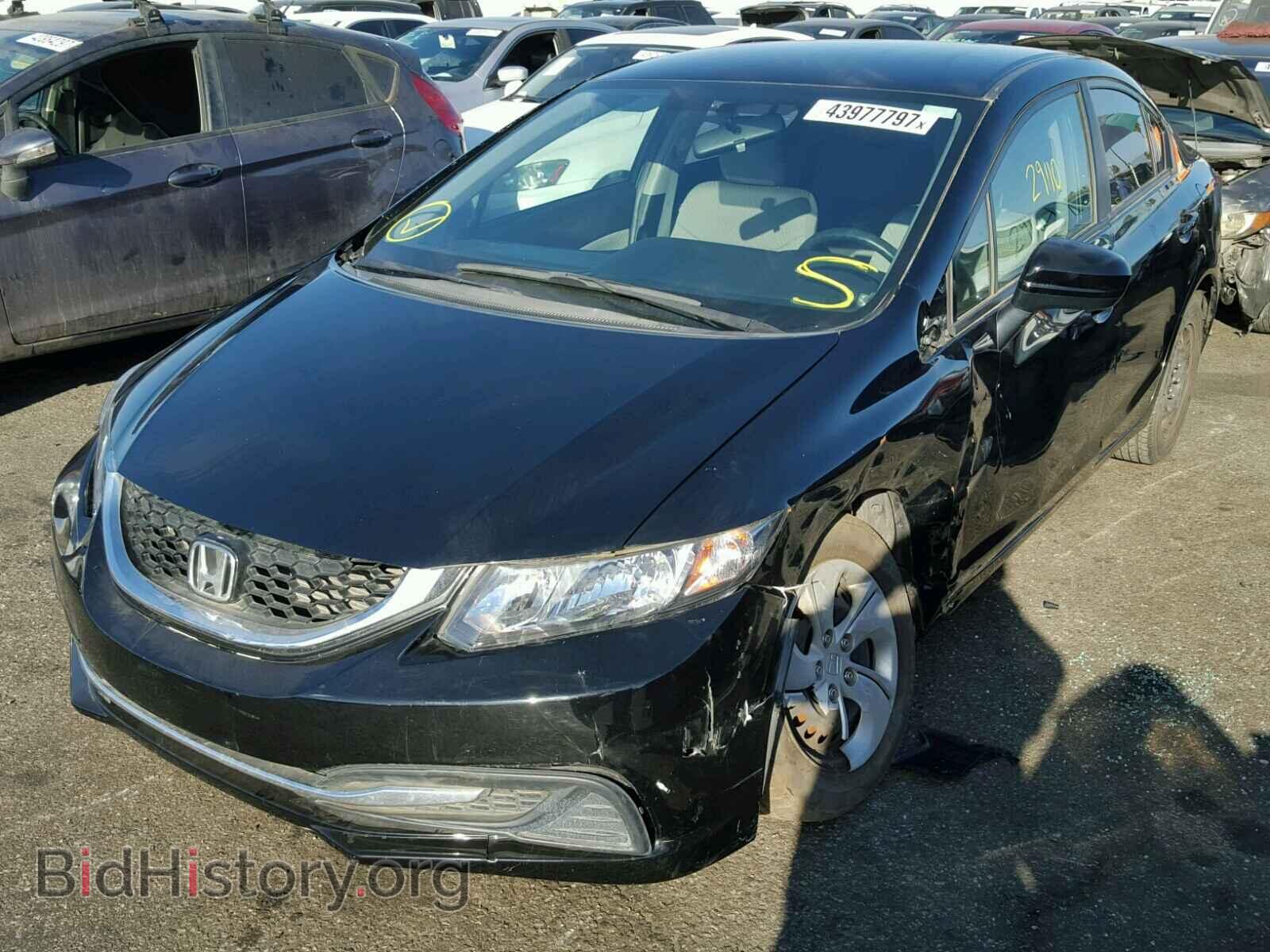 2014 HONDA CIVIC - VIN: 19XFB2F59EE239029 - Фото 2