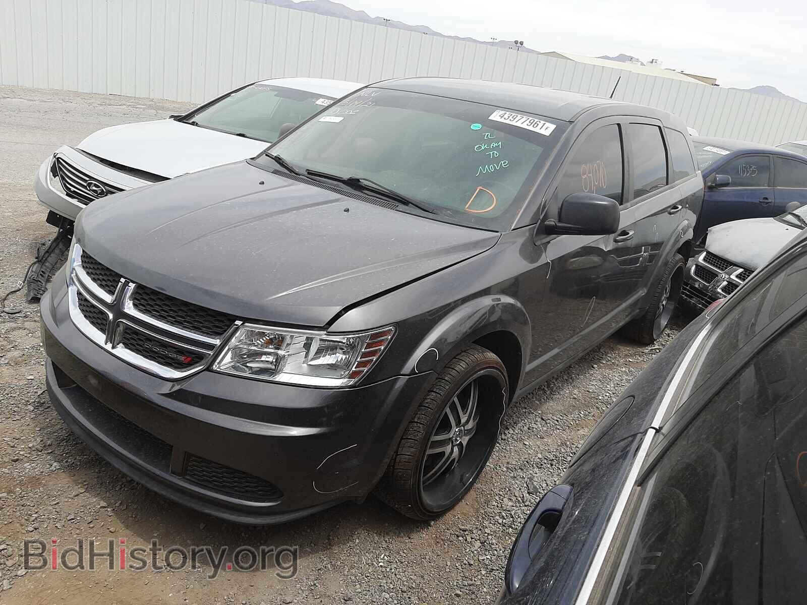 2015 DODGE JOURNEY - VIN: 3C4PDCABXFT583497 - Фото 2