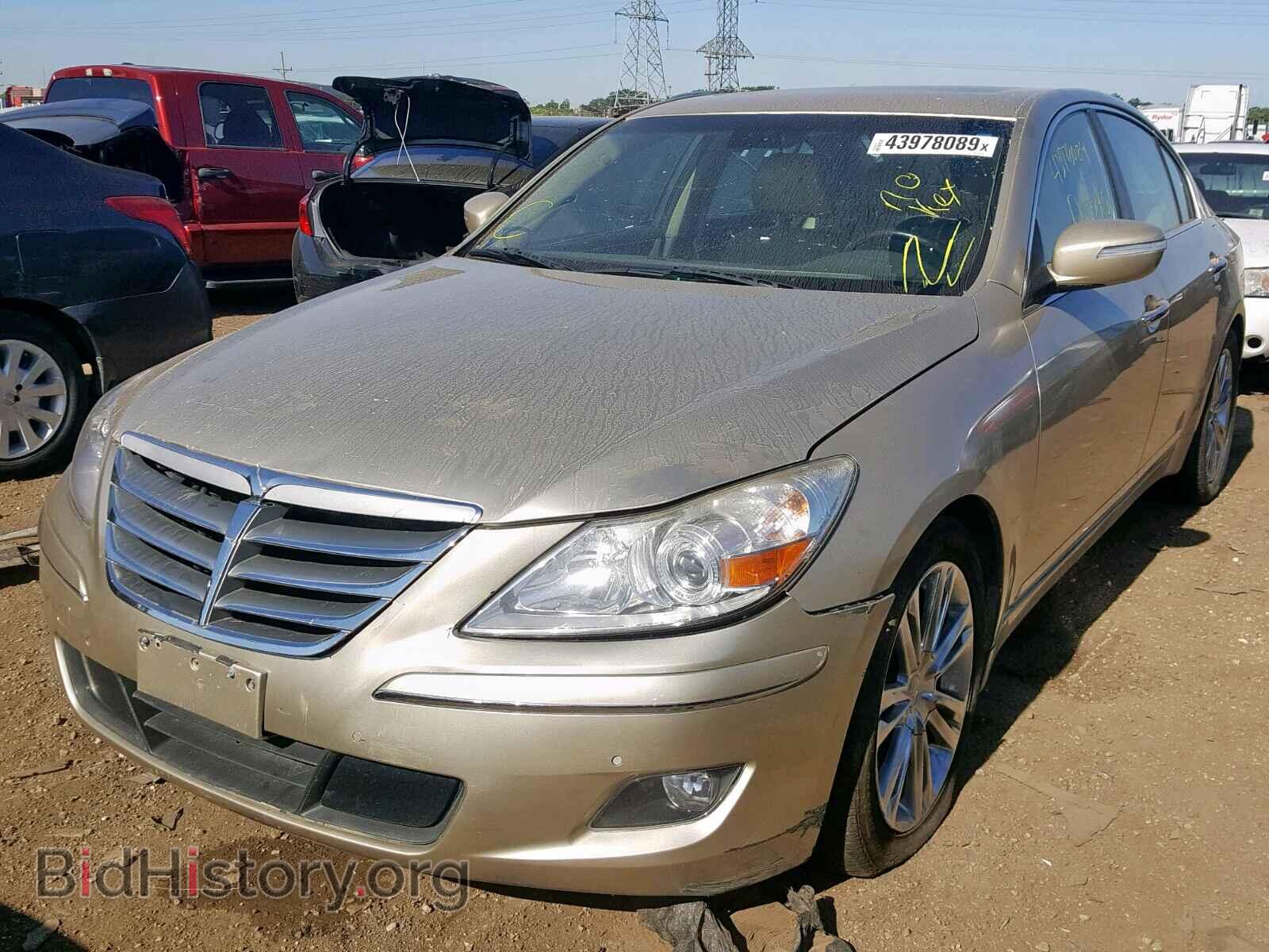 2011 HYUNDAI GENESIS - VIN: KMHGC4DF7BU145135 - Фото 2