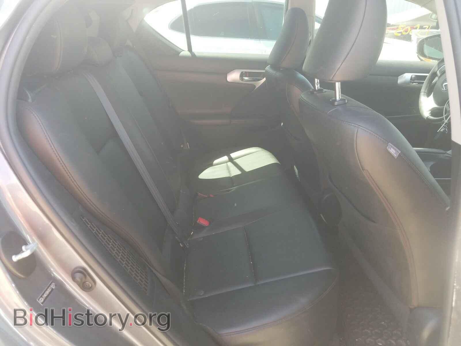 2013 LEXUS CT 200 - VIN: JTHKD5BH0D2136876 - Фото 6