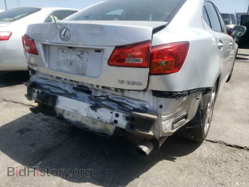 2007 Lexus IS (VIN JTHBK262572041888) — фото 9 из 10