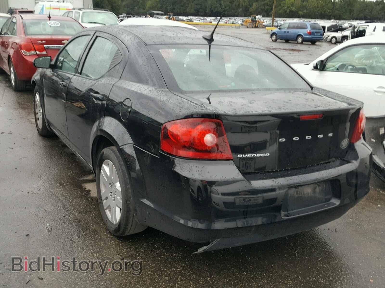 2014 DODGE AVENGER - VIN: 1C3CDZAB0EN219125 - Фото 3