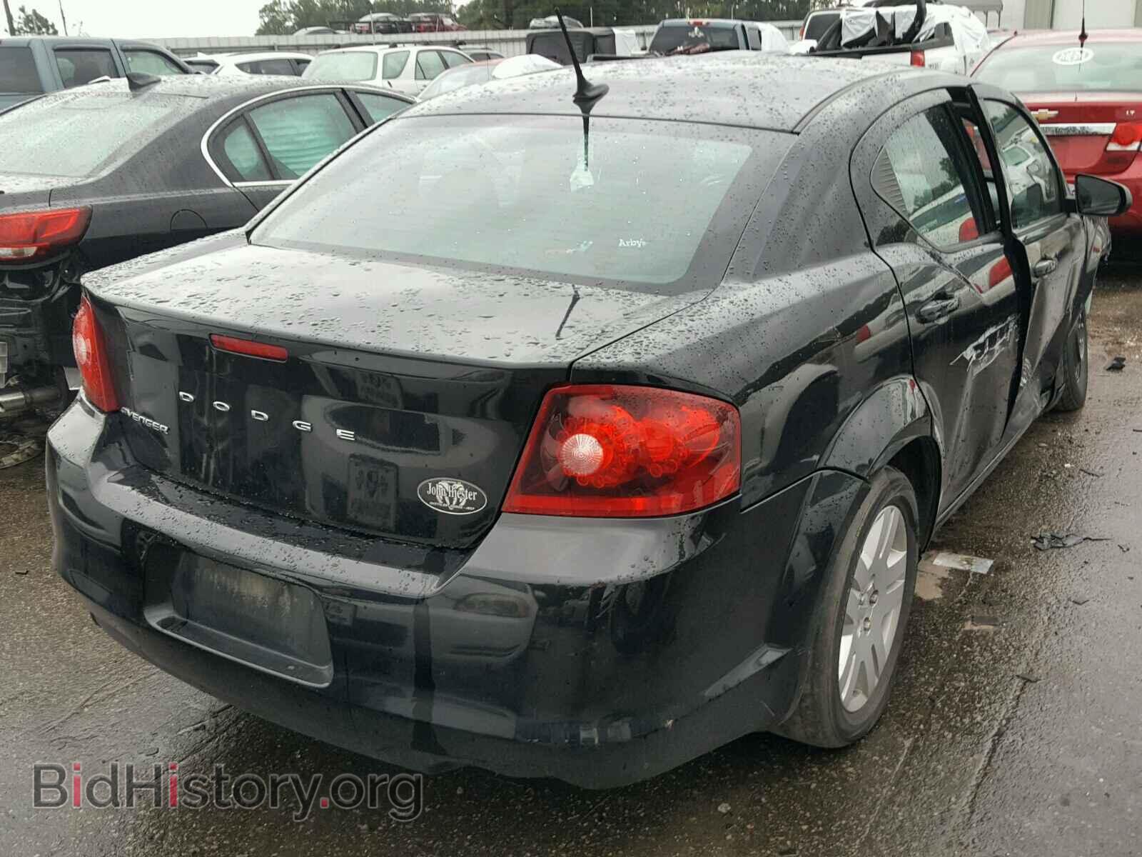 2014 DODGE AVENGER - VIN: 1C3CDZAB0EN219125 - Фото 4