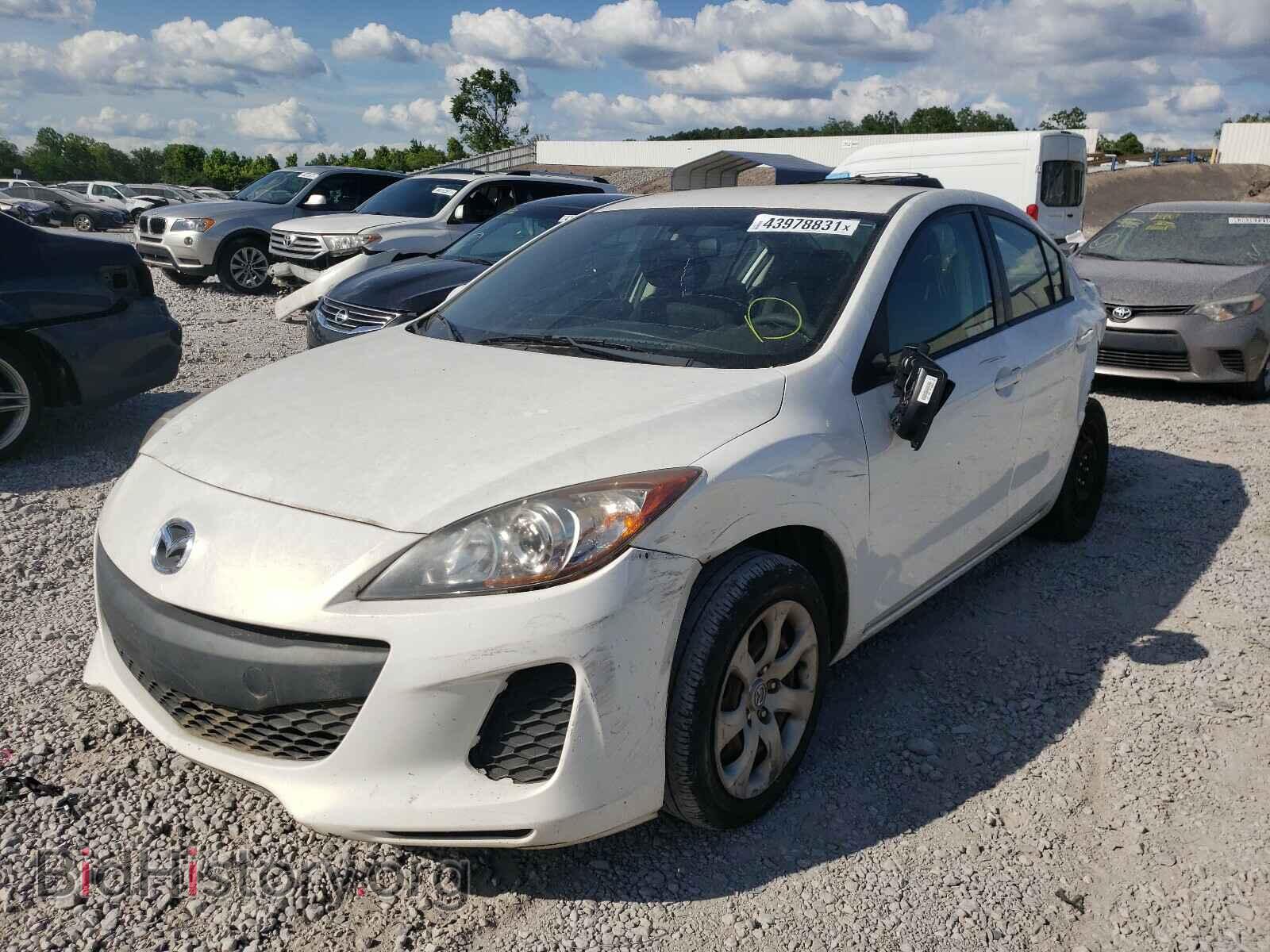 2012 MAZDA 3 - VIN: JM1BL1UF8C1521972 - Фото 2