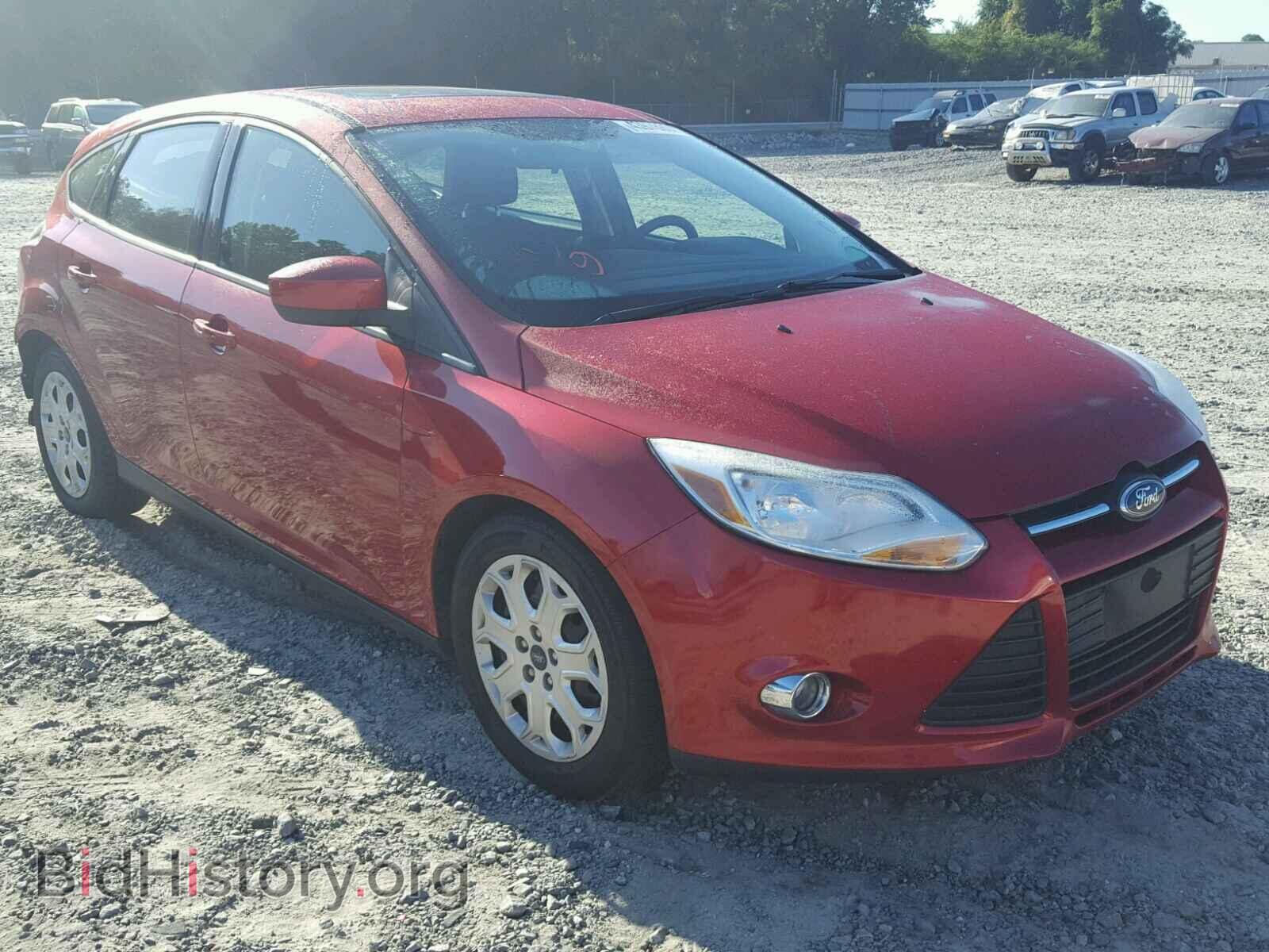 2012 Ford FOCUS Focus SE (VIN 1FAHP3K23CL365585) — photo 1 of 10, Copart, damage: rear end