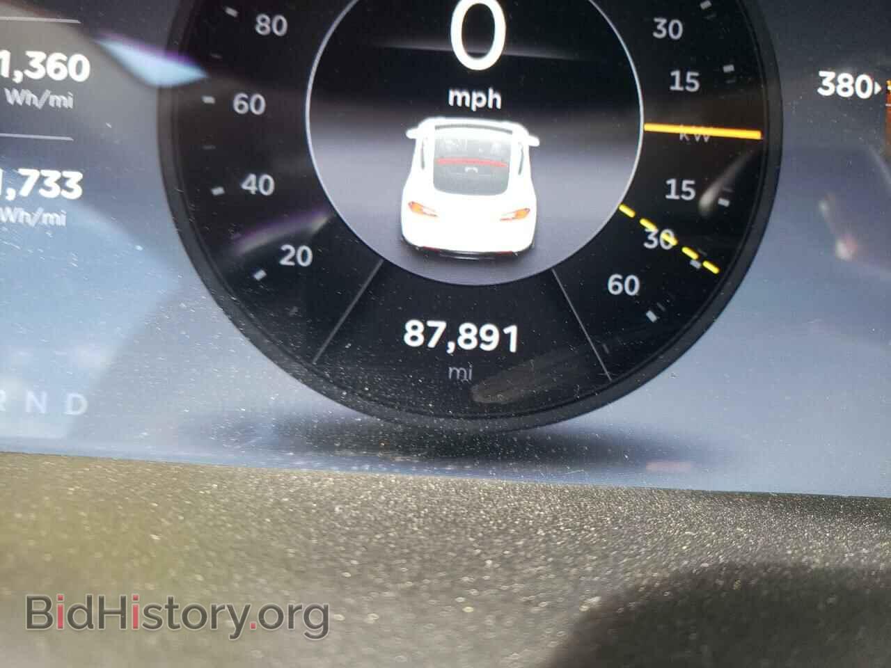 2014 TESLA MODEL S - VIN: 5YJSA1S16EFP51100 - Фото 8