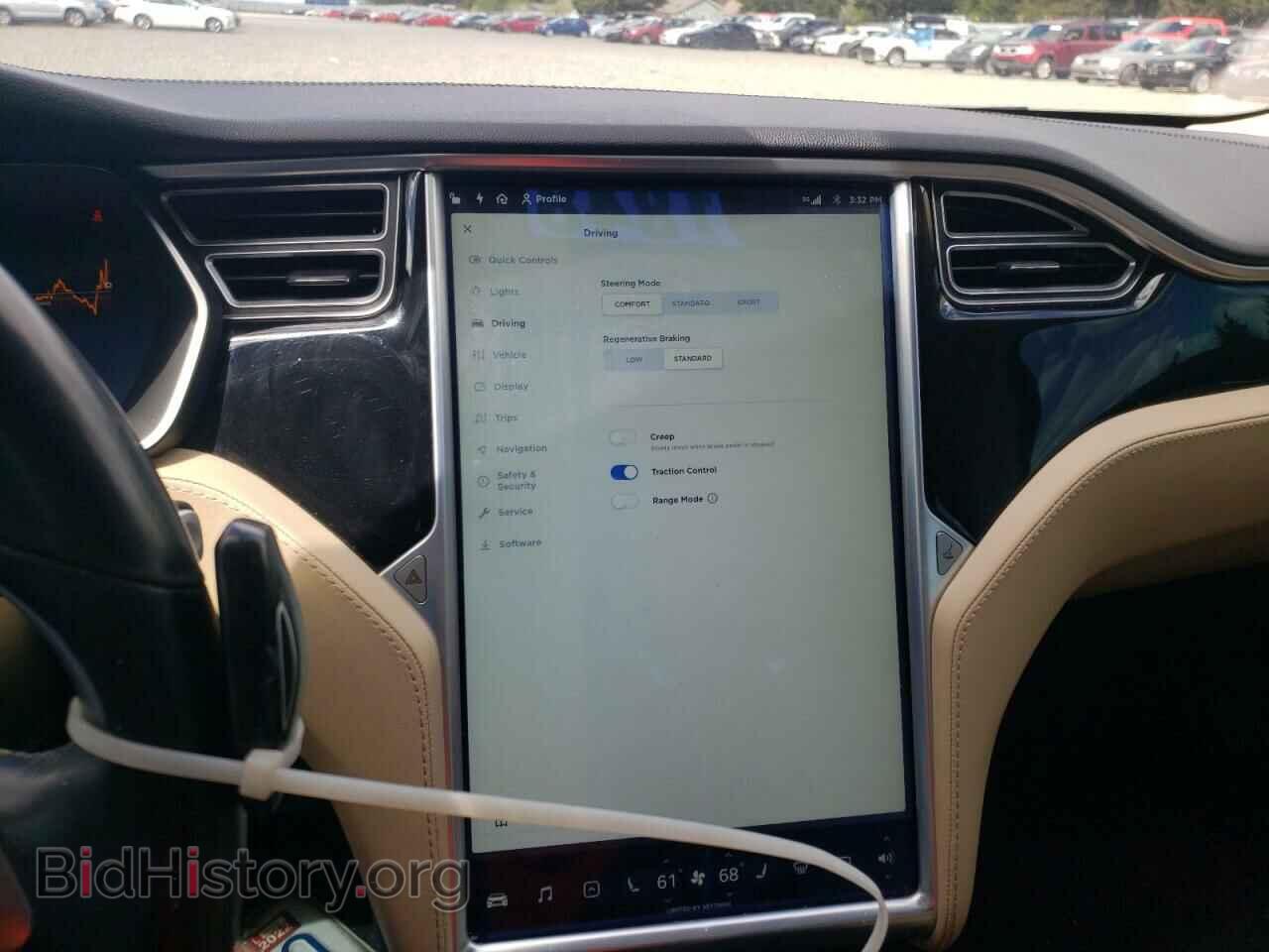 2014 TESLA MODEL S - VIN: 5YJSA1S16EFP51100 - Фото 9