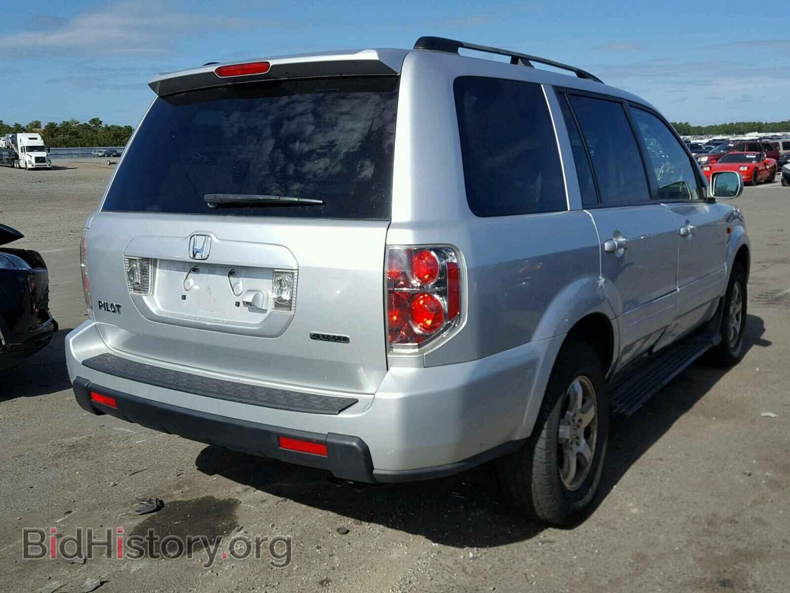 2007 HONDA PILOT - VIN: 2HKYF18757H505618 - Фото 4