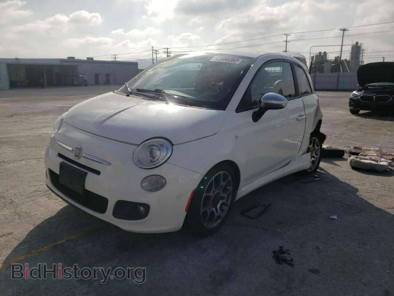 2012 FIAT 500 - VIN: 3C3CFFBR0CT347849 - Фото 2