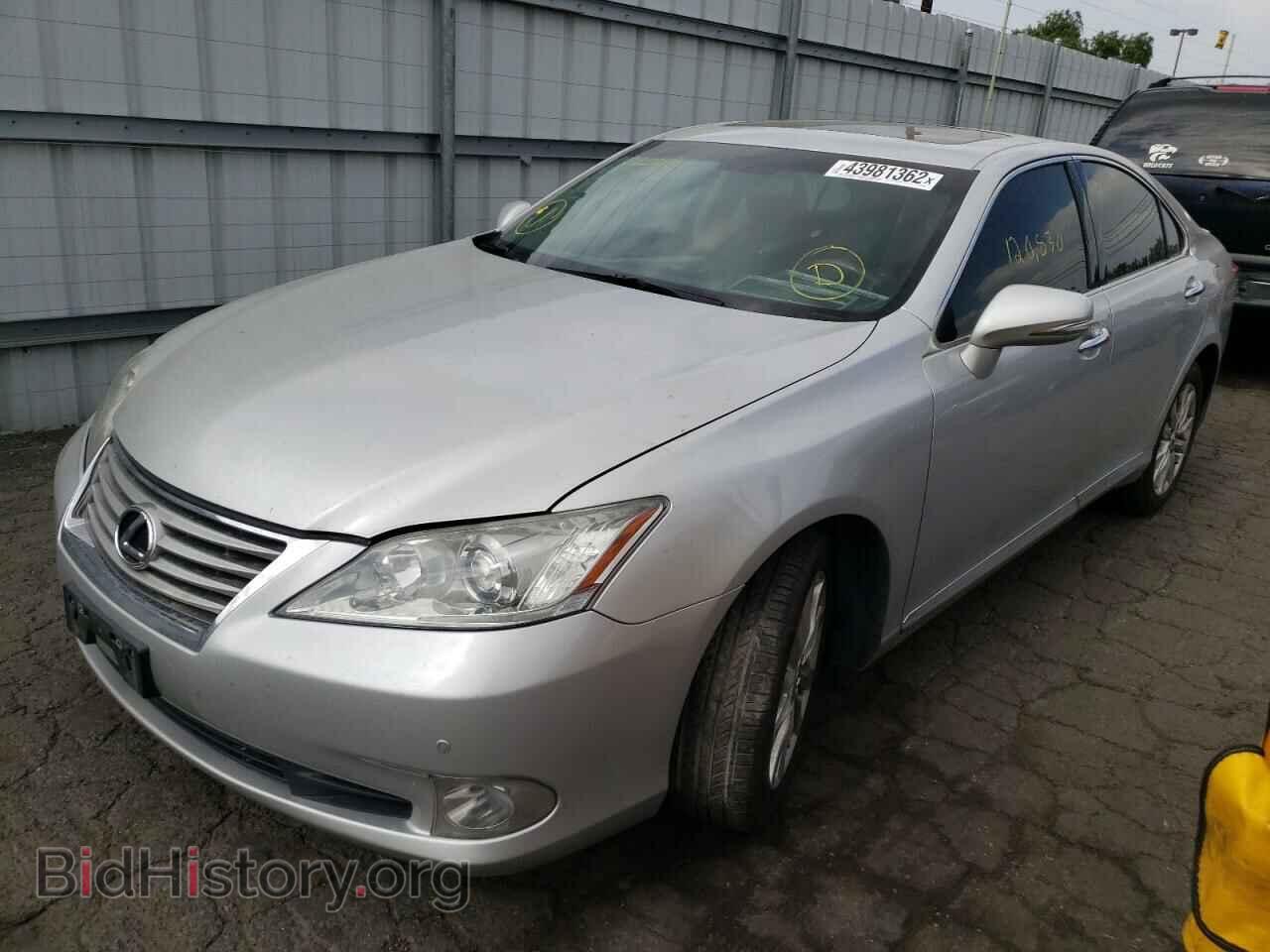 2011 LEXUS ES350 - VIN: JTHBK1EG0B2462062 - Фото 2
