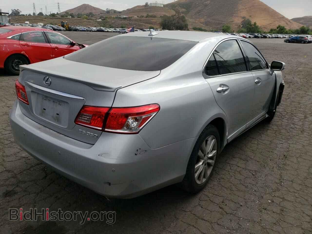 2011 LEXUS ES350 - VIN: JTHBK1EG0B2462062 - Фото 4