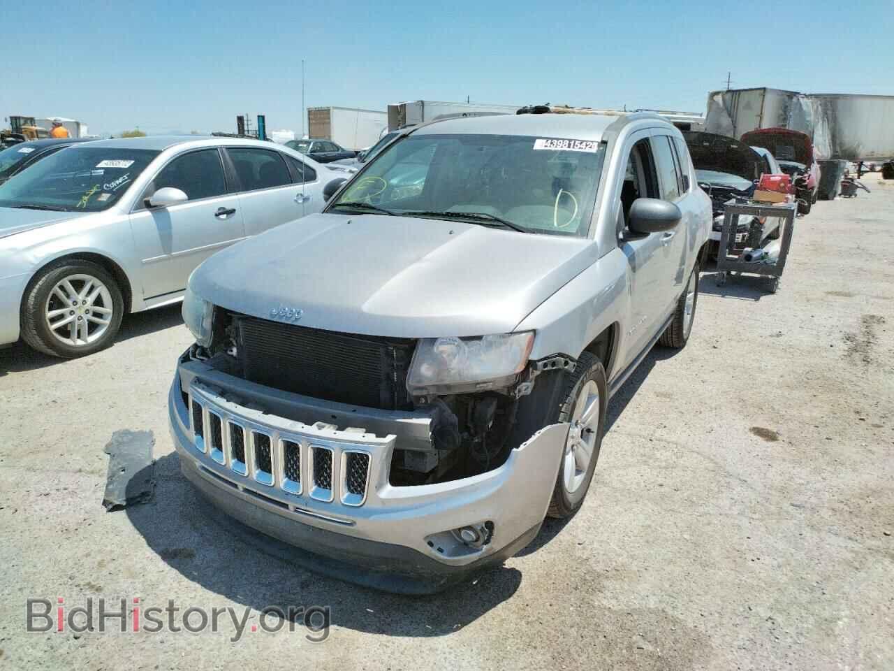 2014 JEEP COMPASS - VIN: 1C4NJCBB9ED793950 - Фото 2
