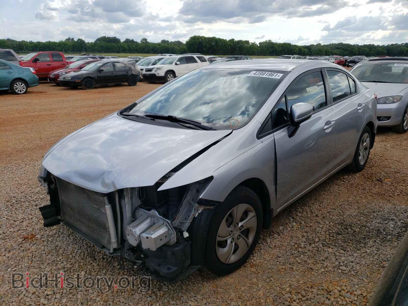 2014 HONDA CIVIC - VIN: 19XFB2F56EE005737 - Фото 2