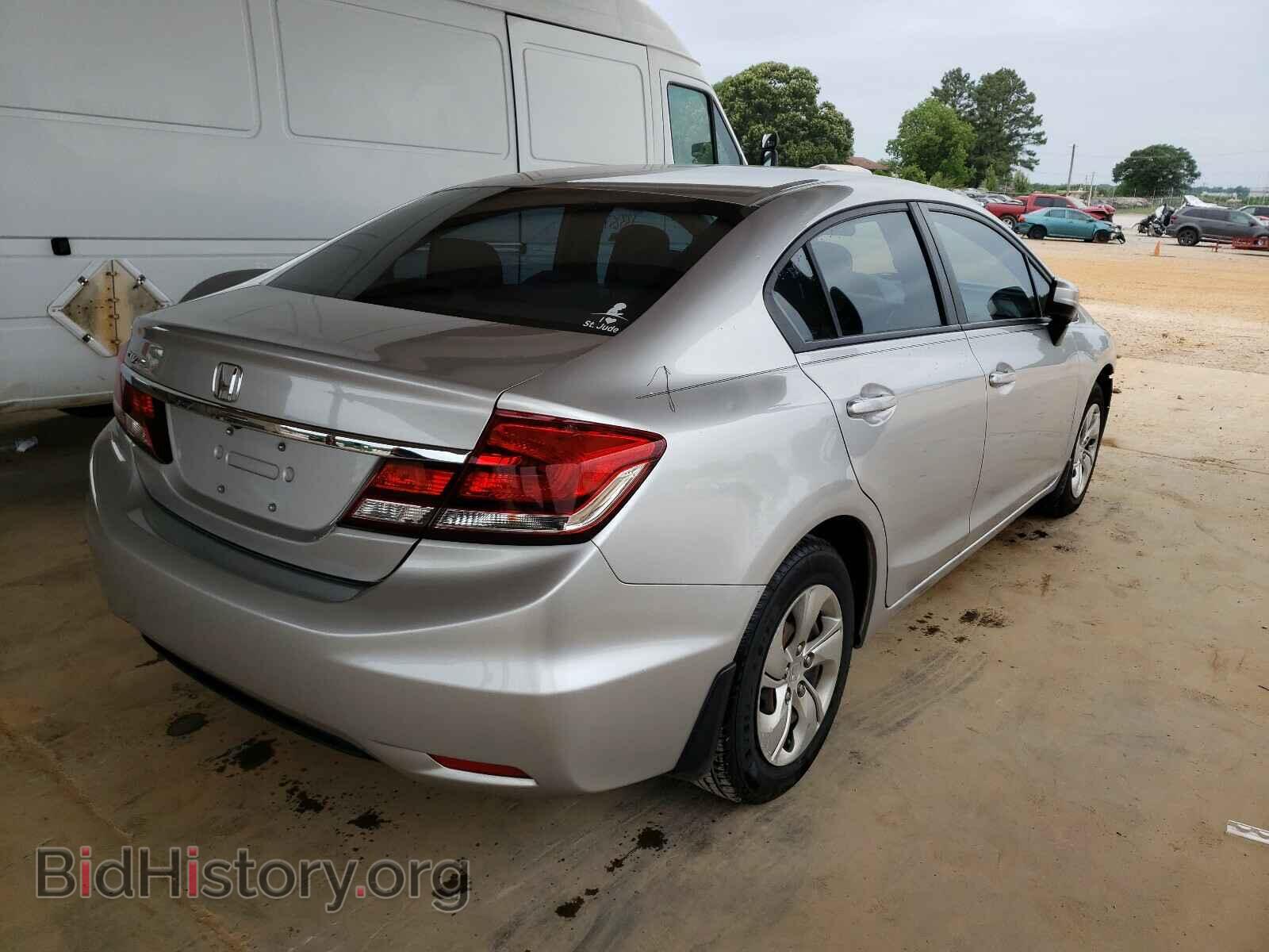 2014 HONDA CIVIC - VIN: 19XFB2F56EE005737 - Фото 4