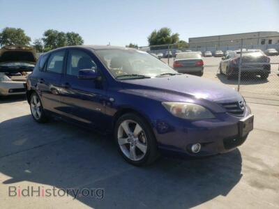 2006 Mazda 3 3 Hatchbac, синий — VIN JM1BK344461413589, Copart
