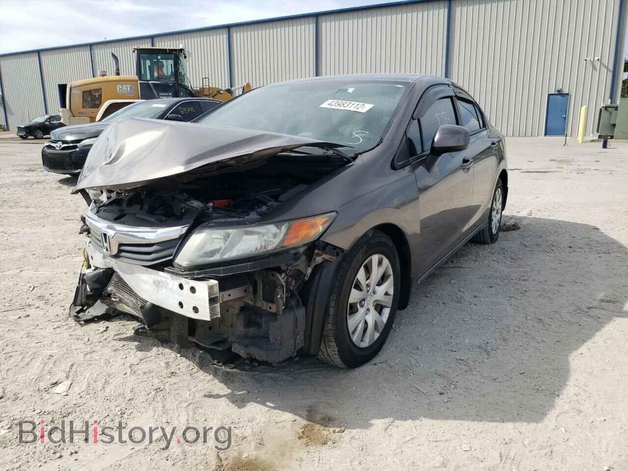 2012 HONDA CIVIC - VIN: 19XFB2F55CE310286 - Фото 2