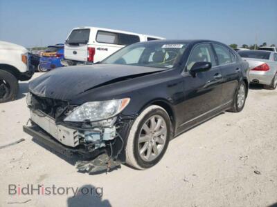 2008 Lexus LS460 LS 460, черный — VIN JTHBL46F885064903, Copart