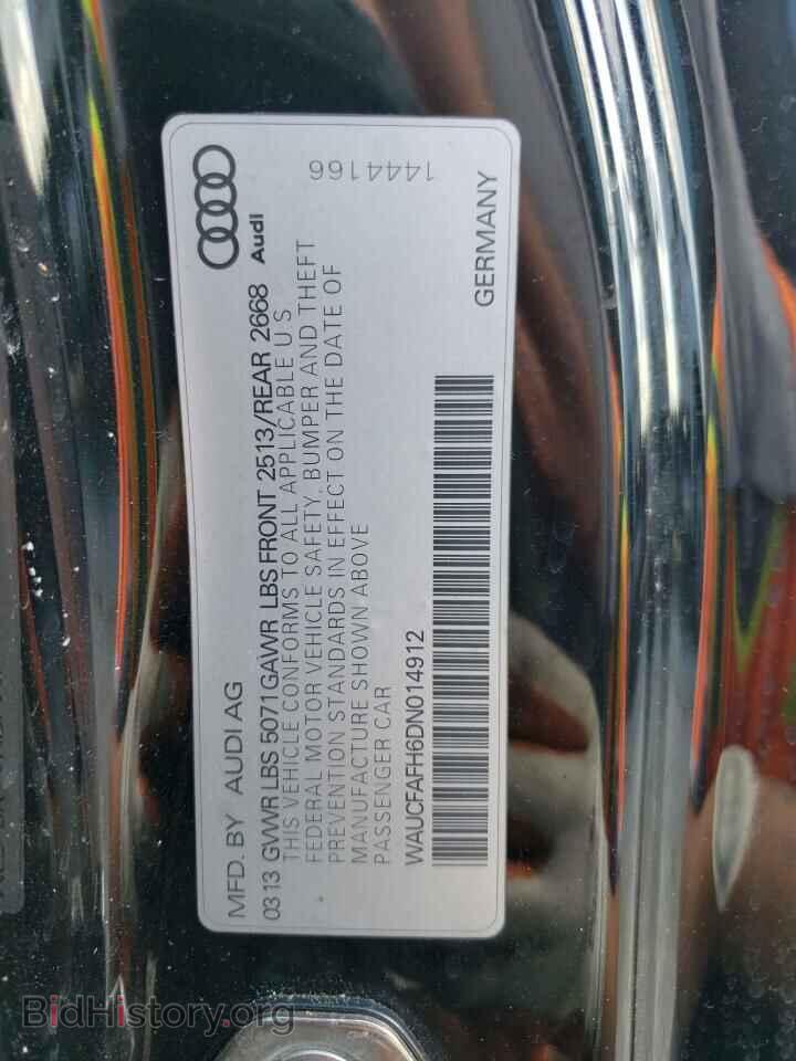 2013 AUDI A5 - VIN: WAUCFAFH6DN014912 - Фото 12