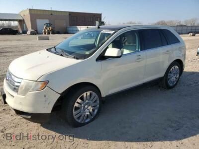 2008 Ford EDGE Limited, белый — VIN 2FMDK39C38BB26787, Copart