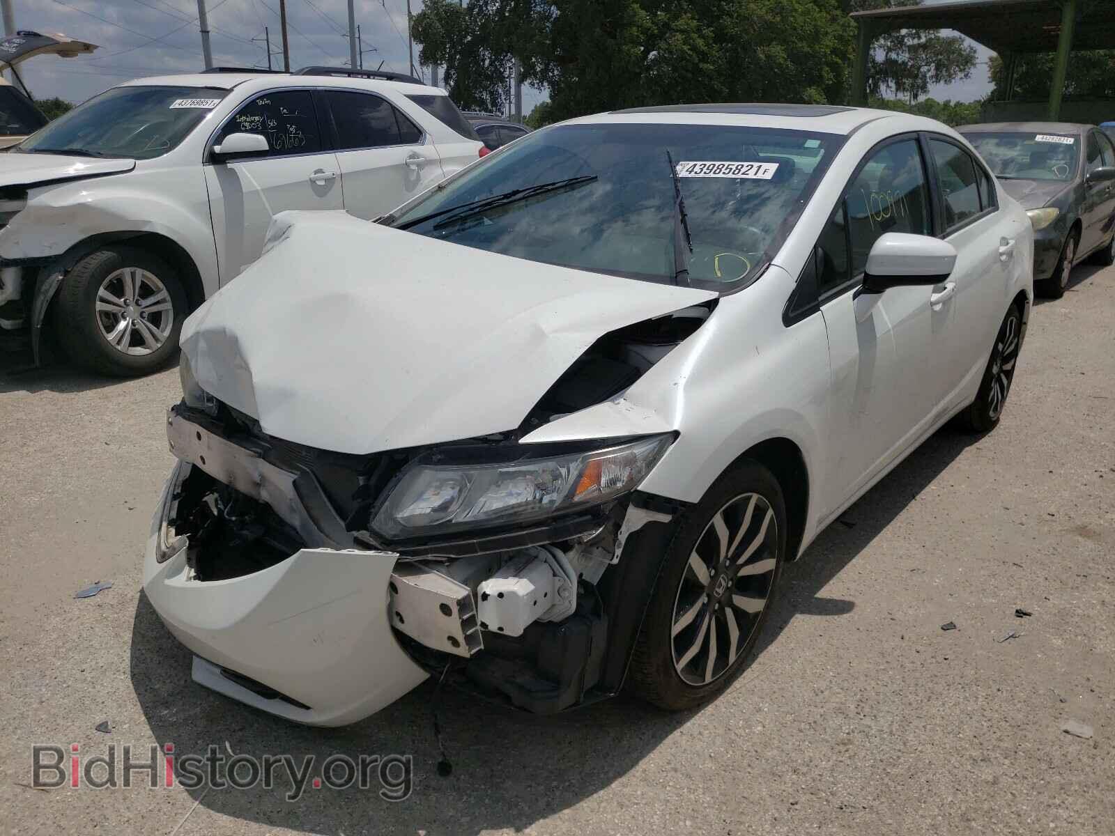 2015 HONDA CIVIC - VIN: 19XFB2F93FE284178 - Фото 2