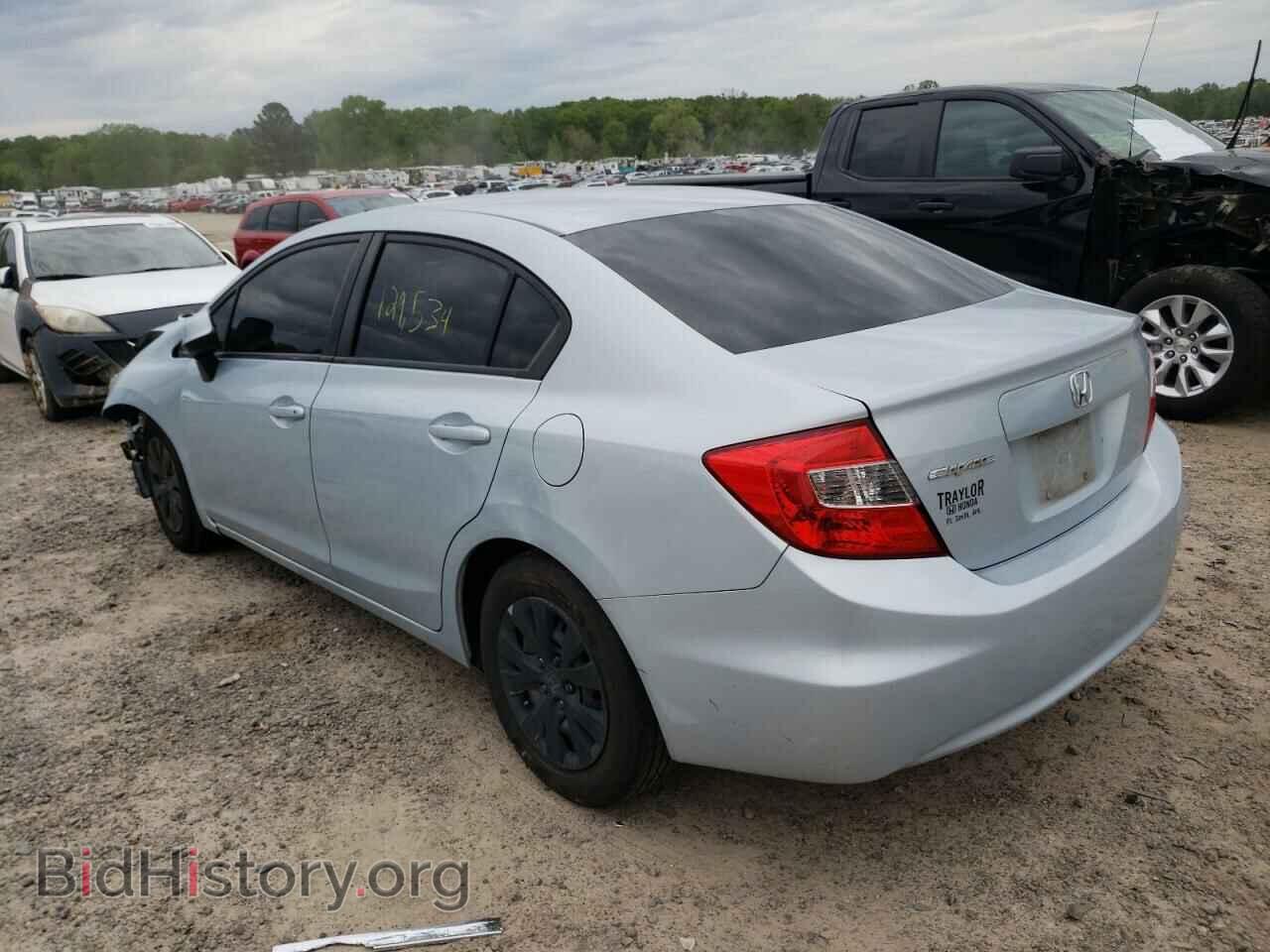 2012 HONDA CIVIC - VIN: 2HGFB2F54CH534252 - Фото 3