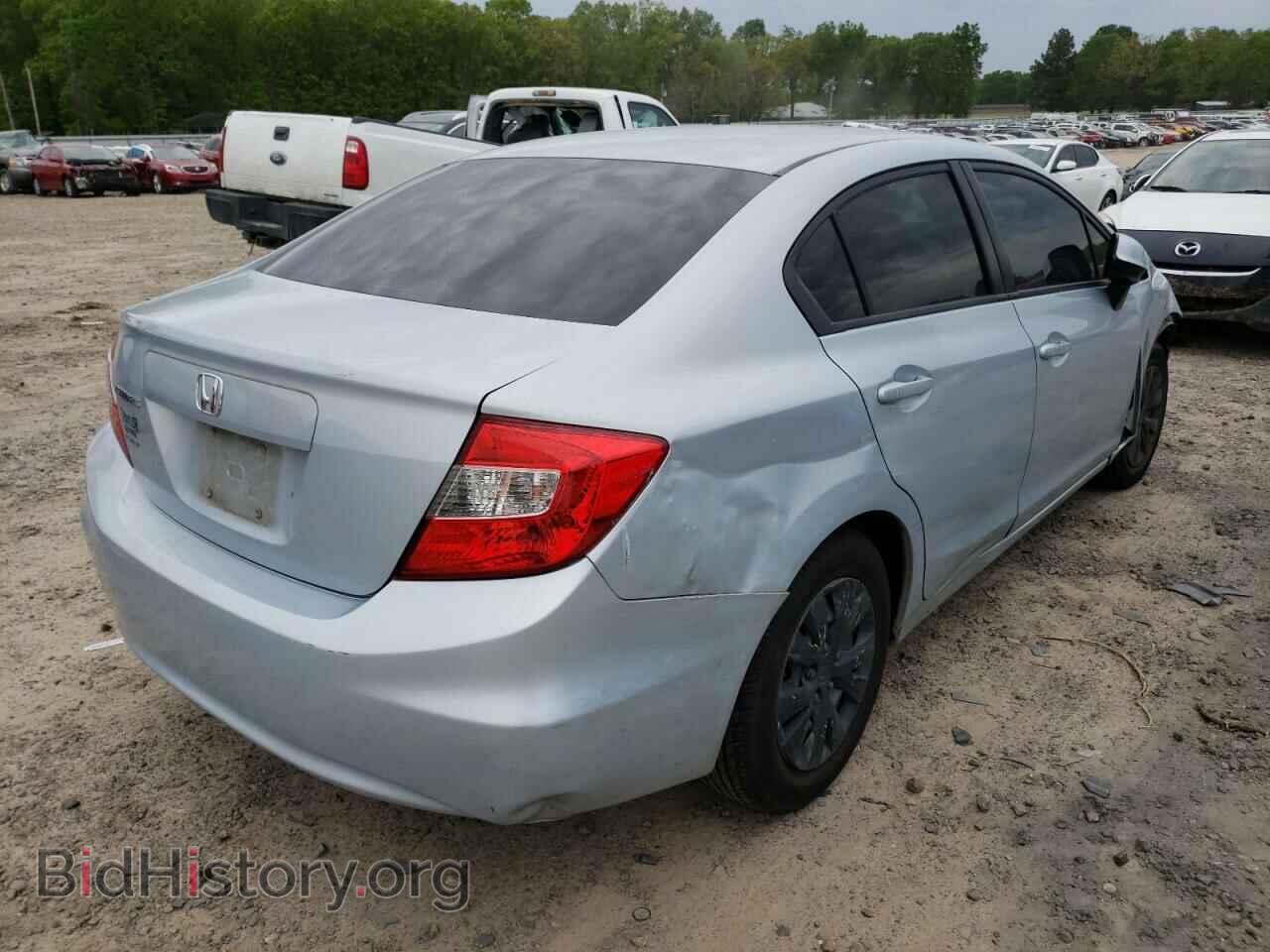 2012 HONDA CIVIC - VIN: 2HGFB2F54CH534252 - Фото 4