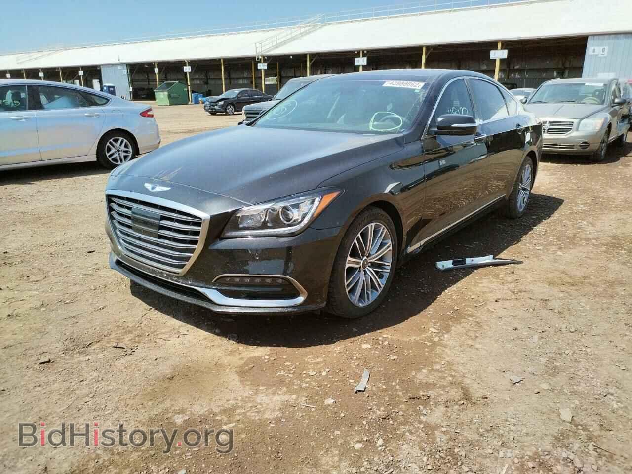 2018 GENESIS G80 - VIN: KMHGN4JE7JU238578 - Фото 2