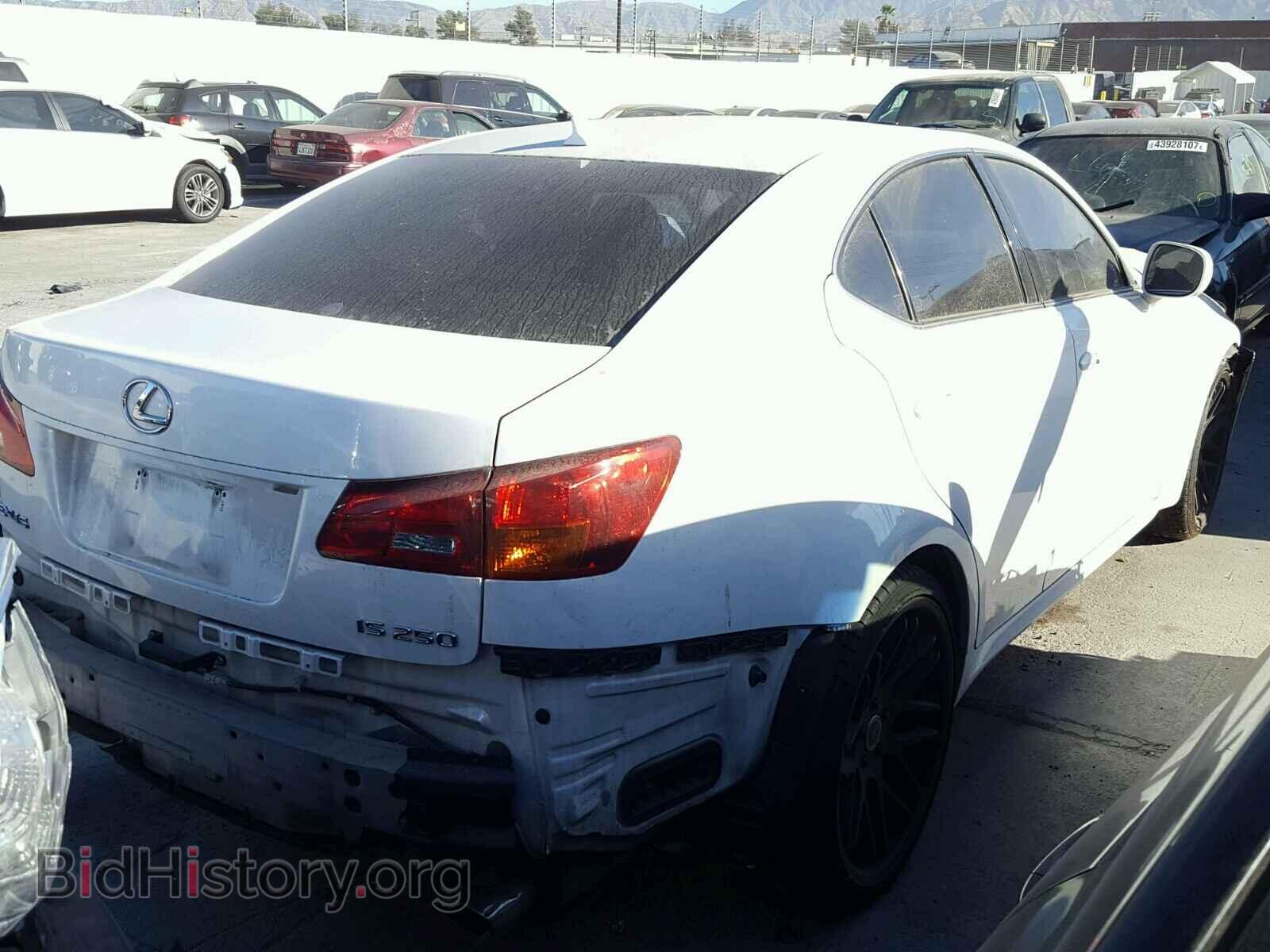 2008 LEXUS IS250 - VIN: JTHBK262585073112 - Фото 4