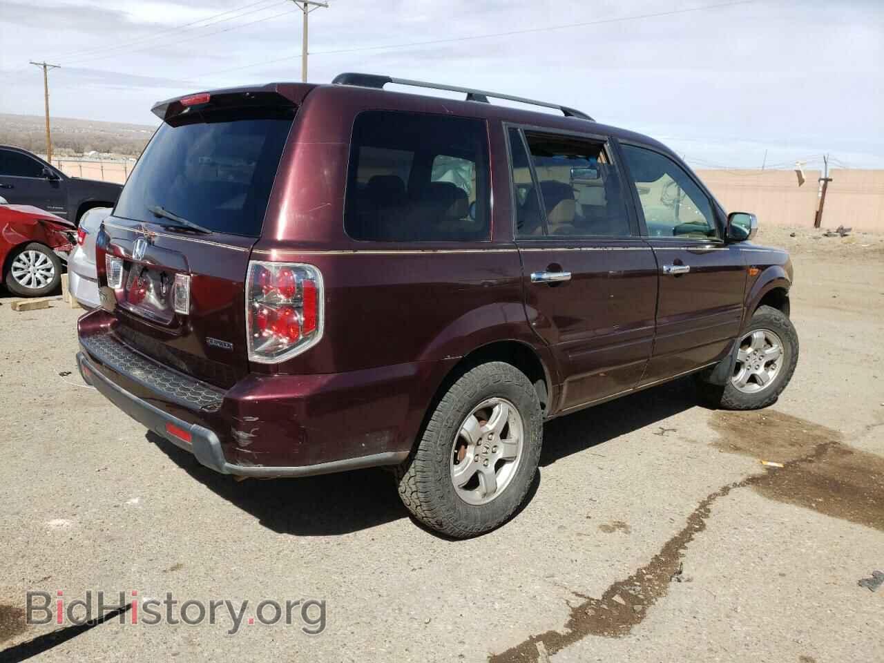2007 HONDA PILOT - VIN: 2HKYF18577H515159 - Фото 3