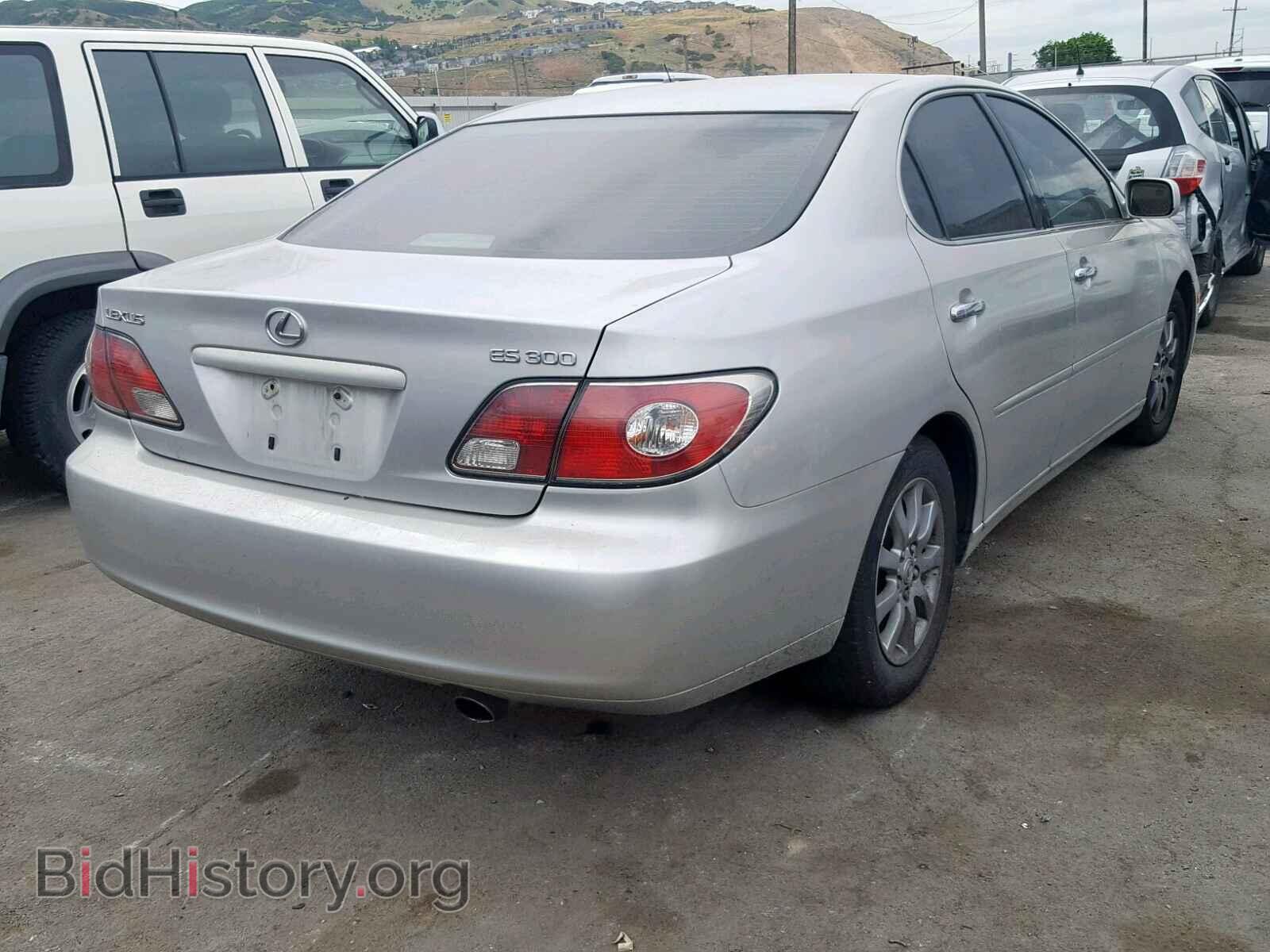 2002 LEXUS ES300 - VIN: JTHBF30G825029417 - Фото 4