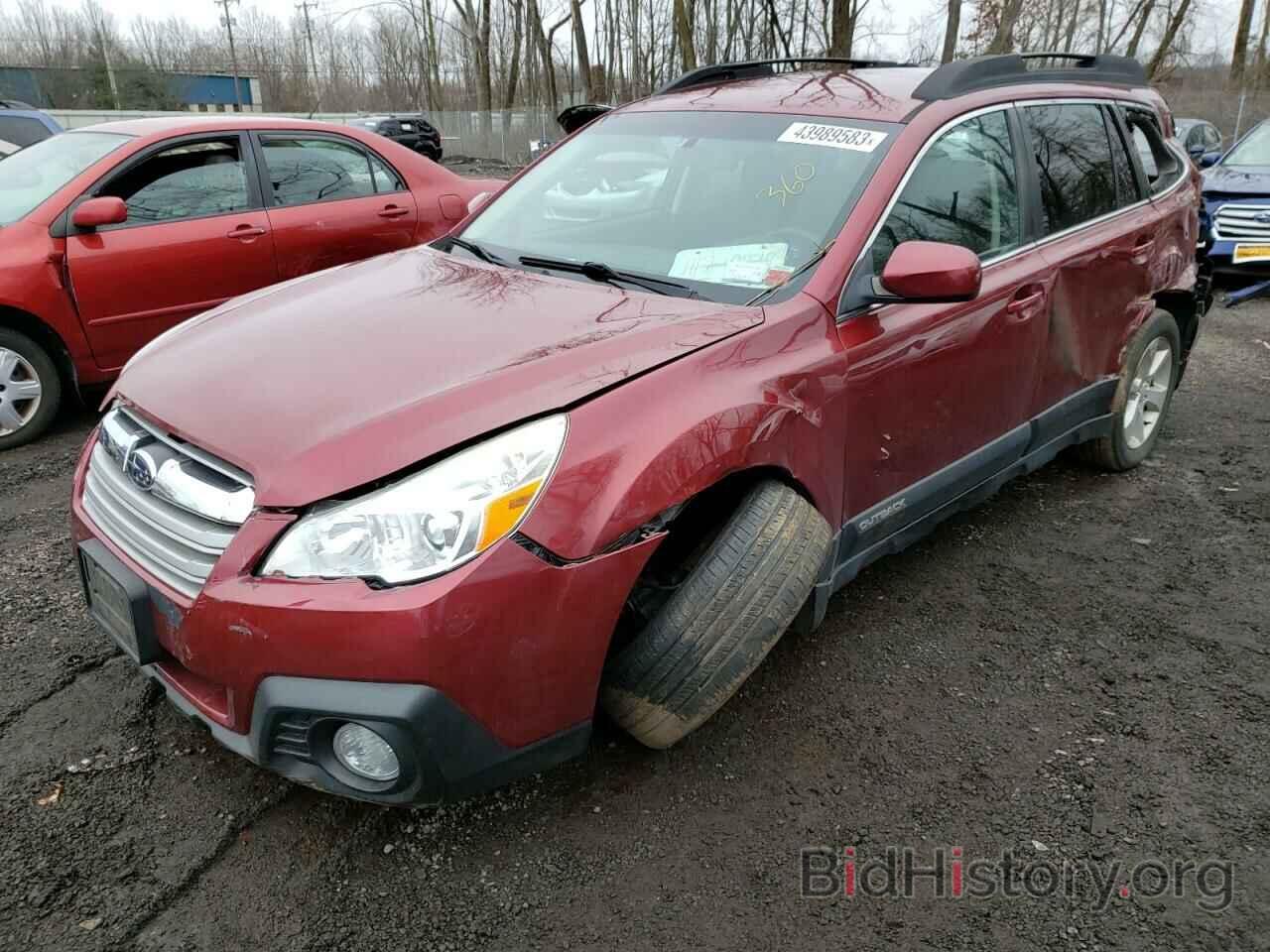 Фотография 4S4BRBCC7E3286205 - SUBARU OUTBACK 2014