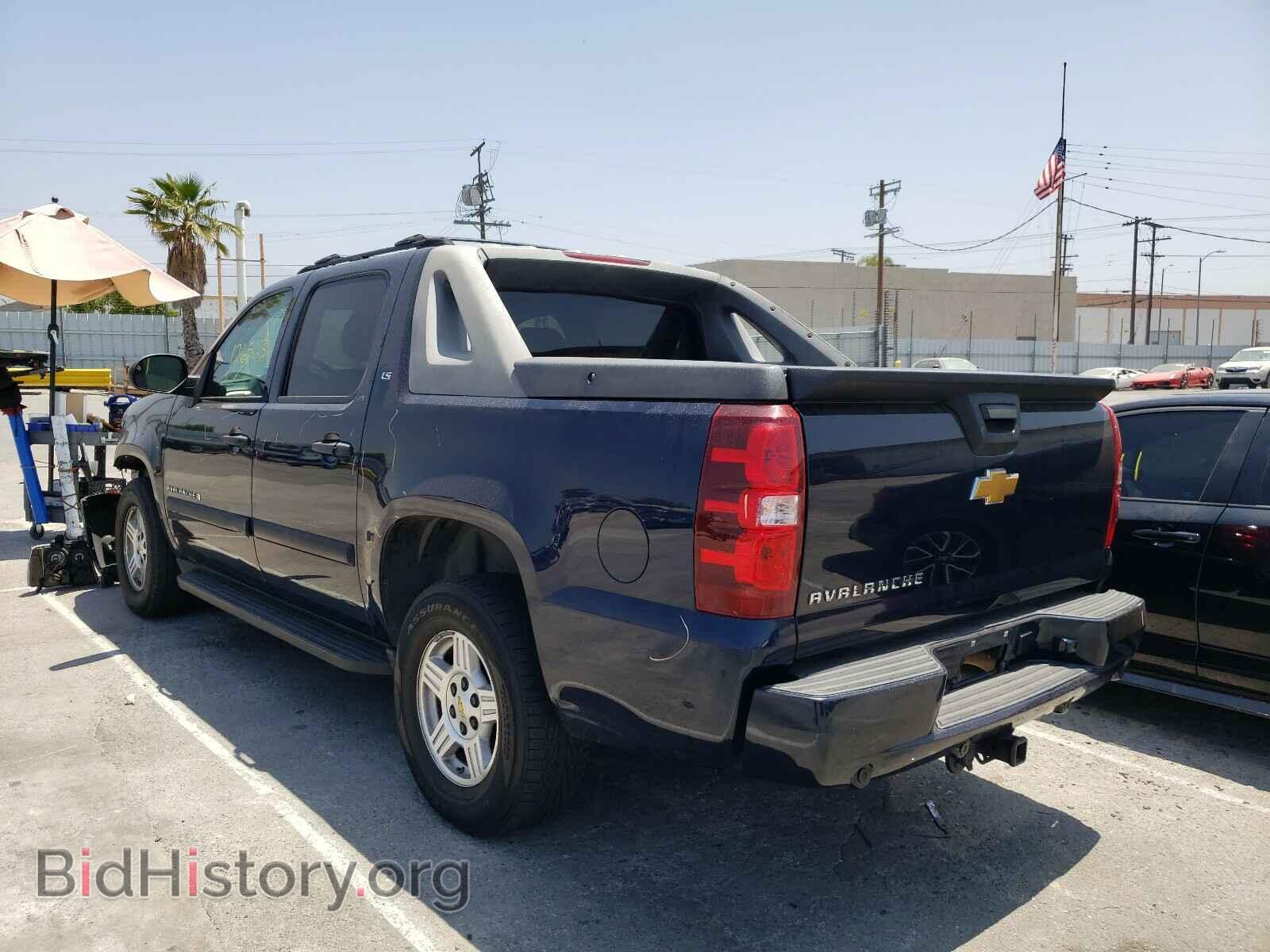 2007 CHEVROLET AVALANCHE - VIN: 3GNEC12J77G199568 - Фото 3