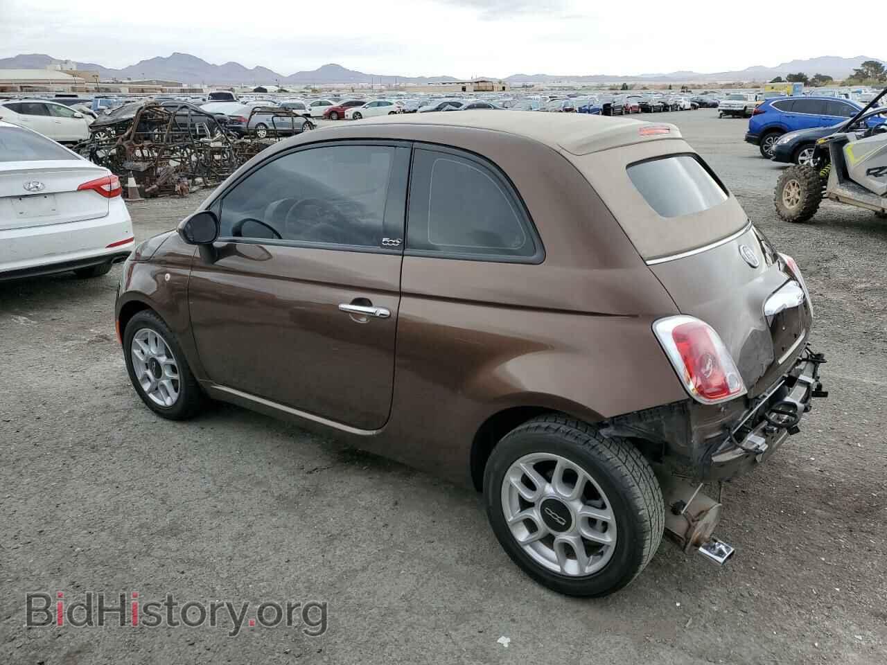 2012 FIAT 500 - VIN: 3C3CFFDRXCT347855 - Фото 2