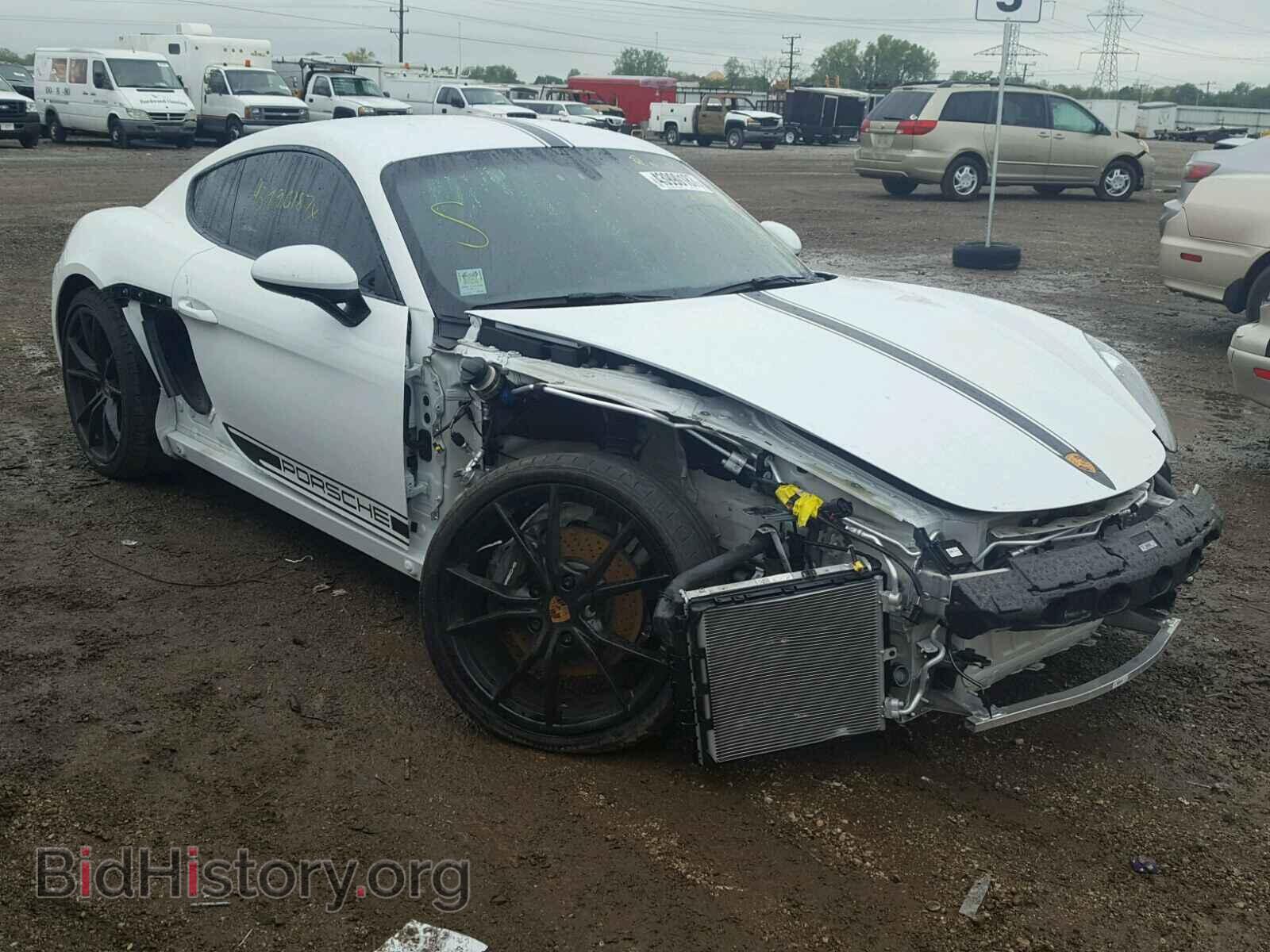 Фотография WP0AA2A84HS270530 - PORSCHE CAYMAN 2017