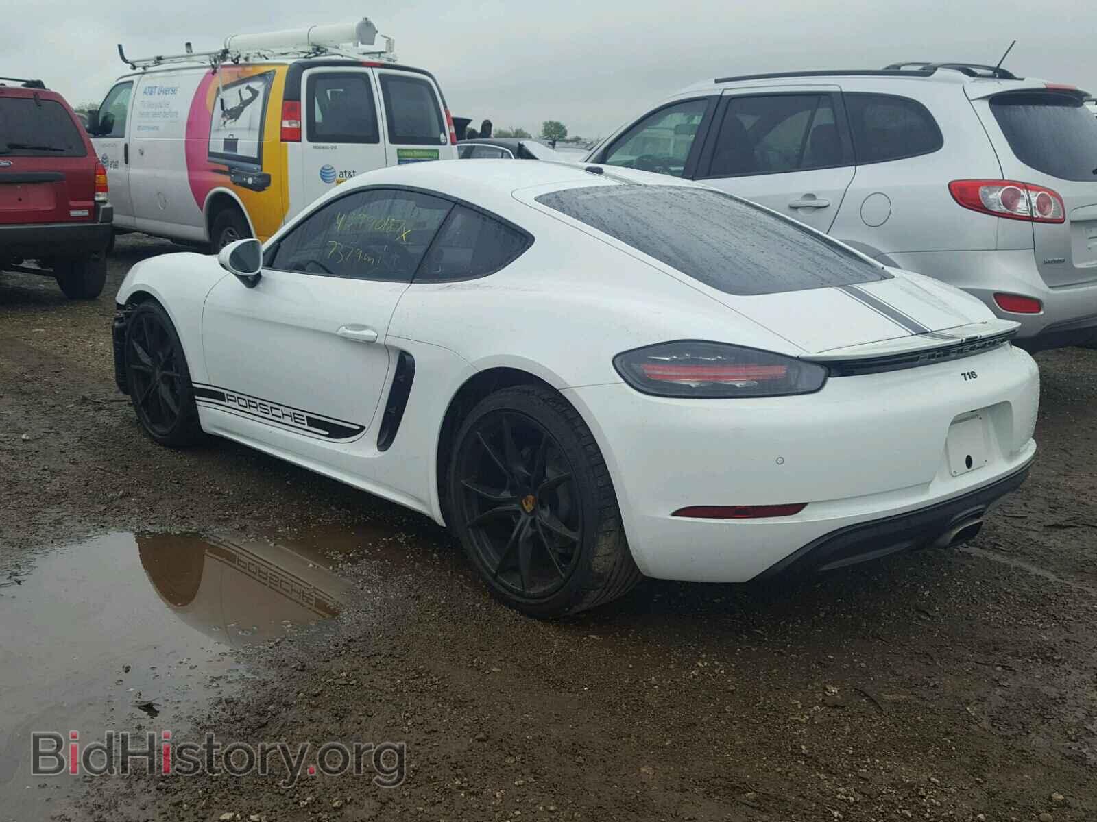 2017 PORSCHE CAYMAN - VIN: WP0AA2A84HS270530 - Фото 3