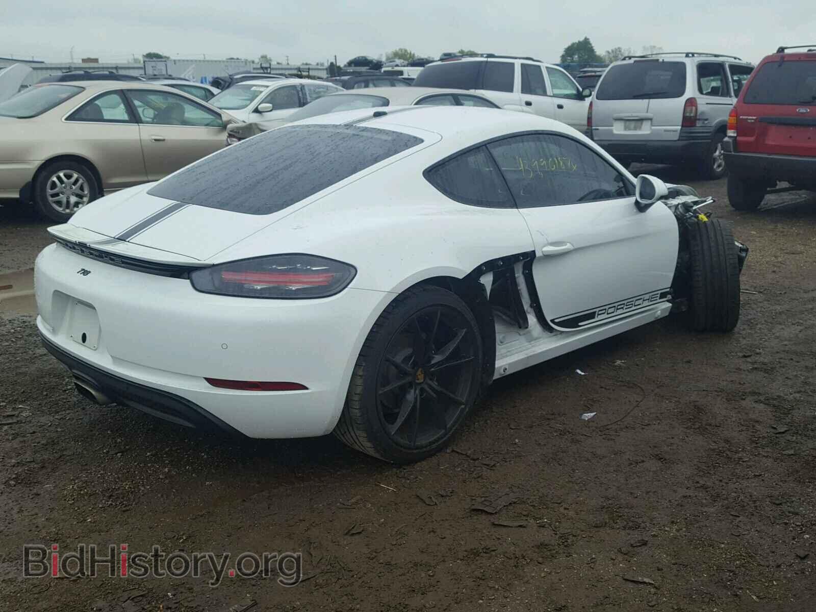 2017 PORSCHE CAYMAN - VIN: WP0AA2A84HS270530 - Фото 4