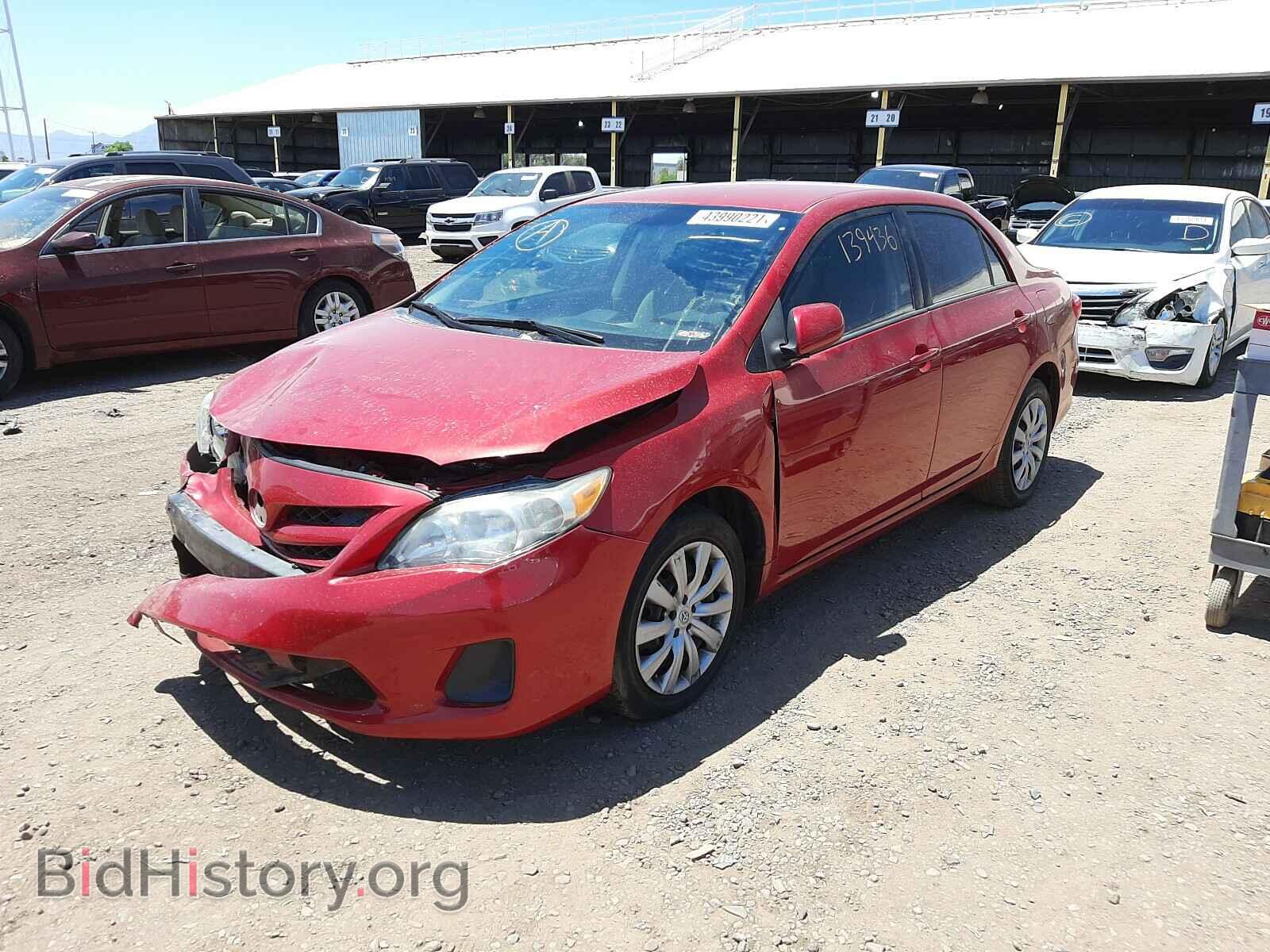 2012 TOYOTA COROLLA - VIN: 2T1BU4EE4CC891722 - Фото 2