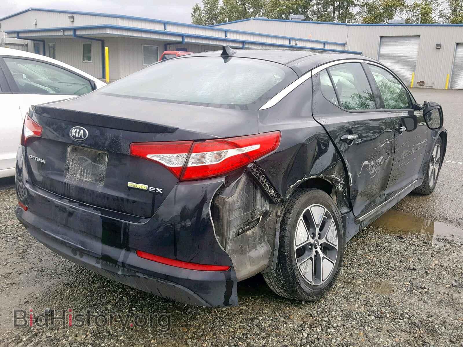 2013 KIA OPTIMA HYB - VIN: KNAGM4AD6D5040276 - Фото 4