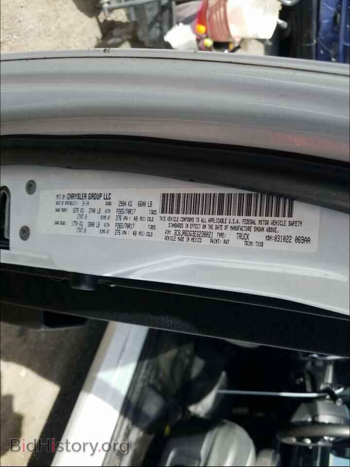 2014 RAM 1500 - VIN: 3C6JR6DG3EG238021 - Photo 10