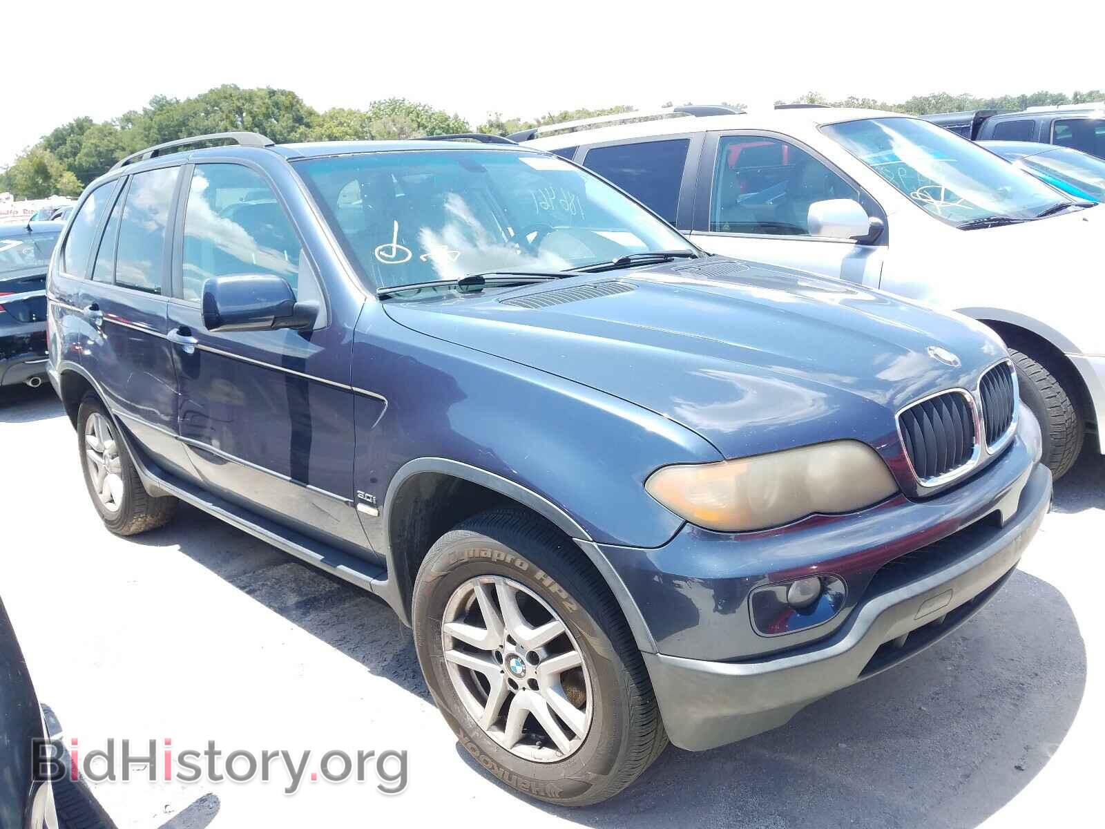 Фотография 5UXFA135X6LY35694 - BMW X5 2006