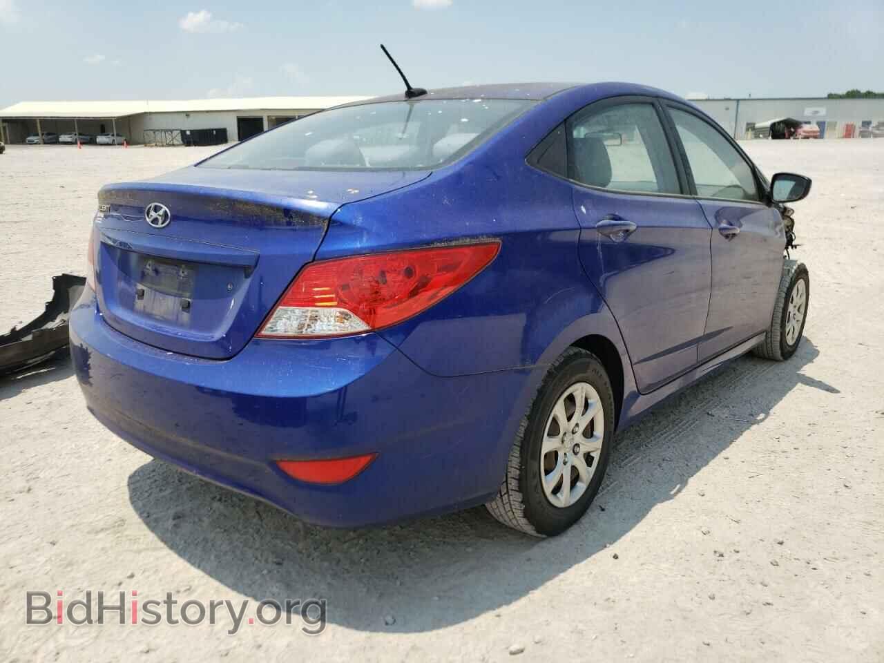 2013 HYUNDAI ACCENT - VIN: KMHCT4AE5DU499460 - Фото 4