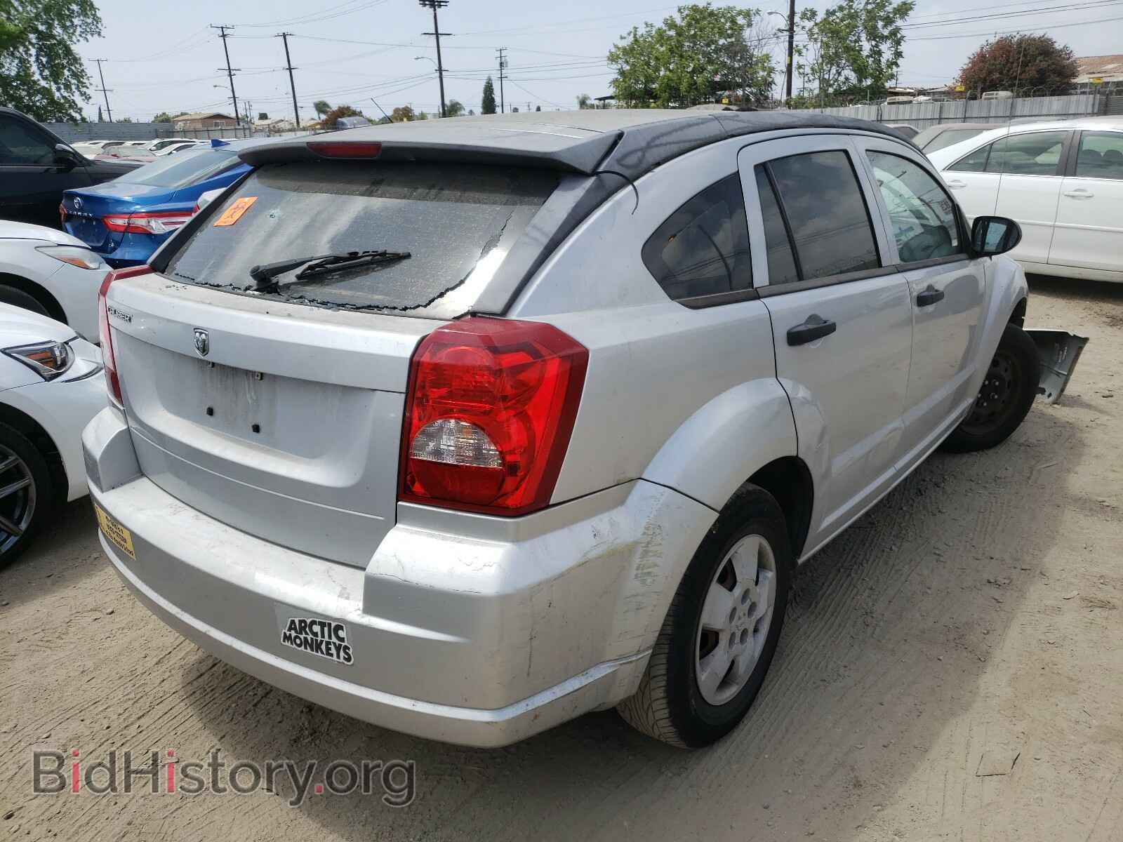2007 DODGE CALIBER - VIN: 1B3HB28B57D511223 - Фото 4