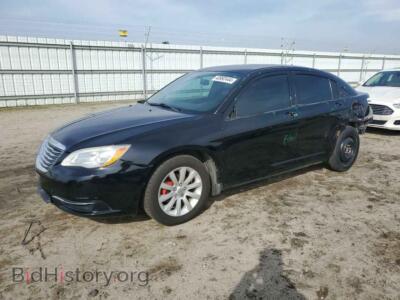 2013 Chrysler 200 Touring, черный — VIN 1C3CCBBB9DN764585, Copart