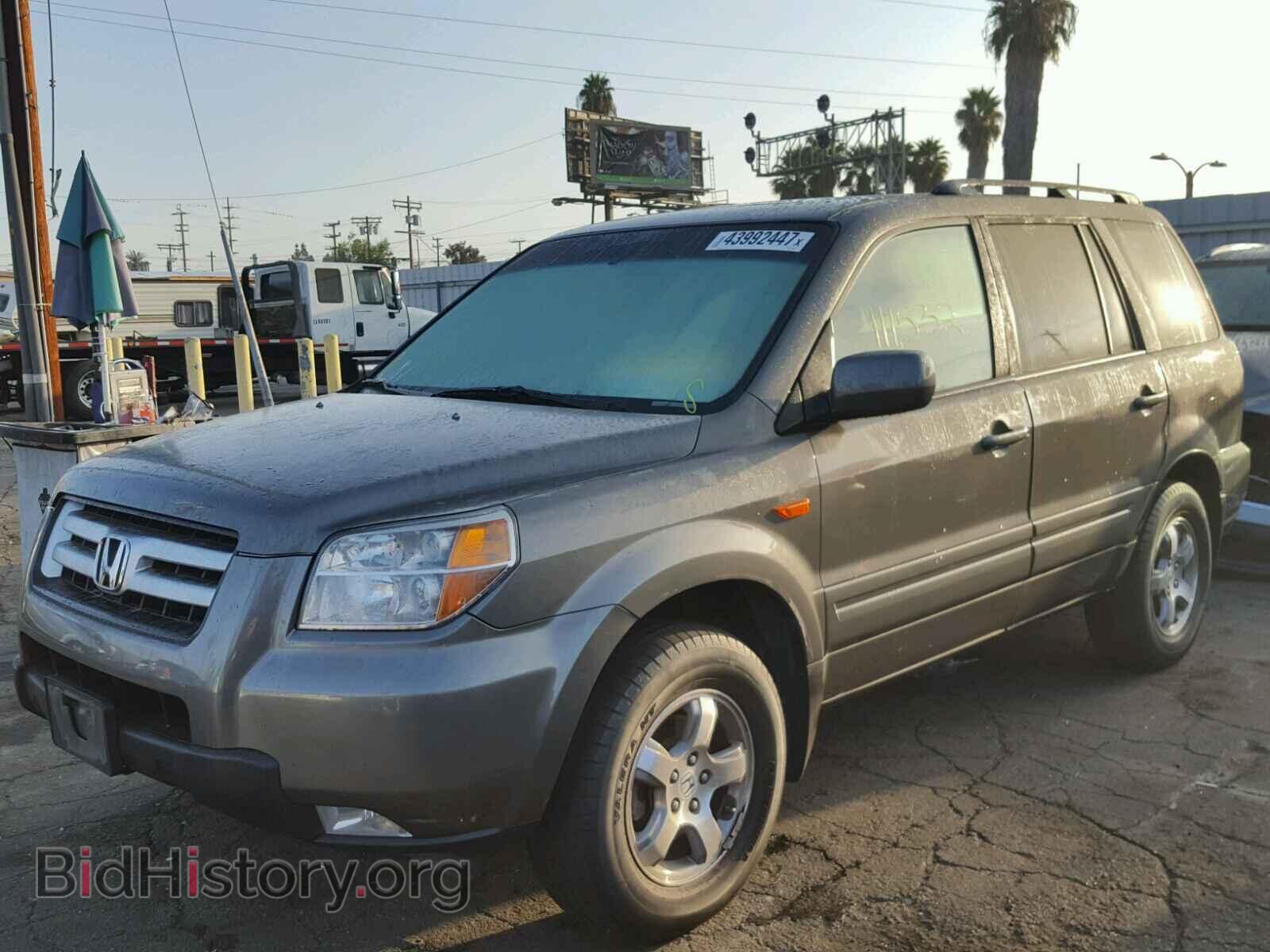 2007 HONDA PILOT - VIN: 2HKYF18757H511323 - Фото 2