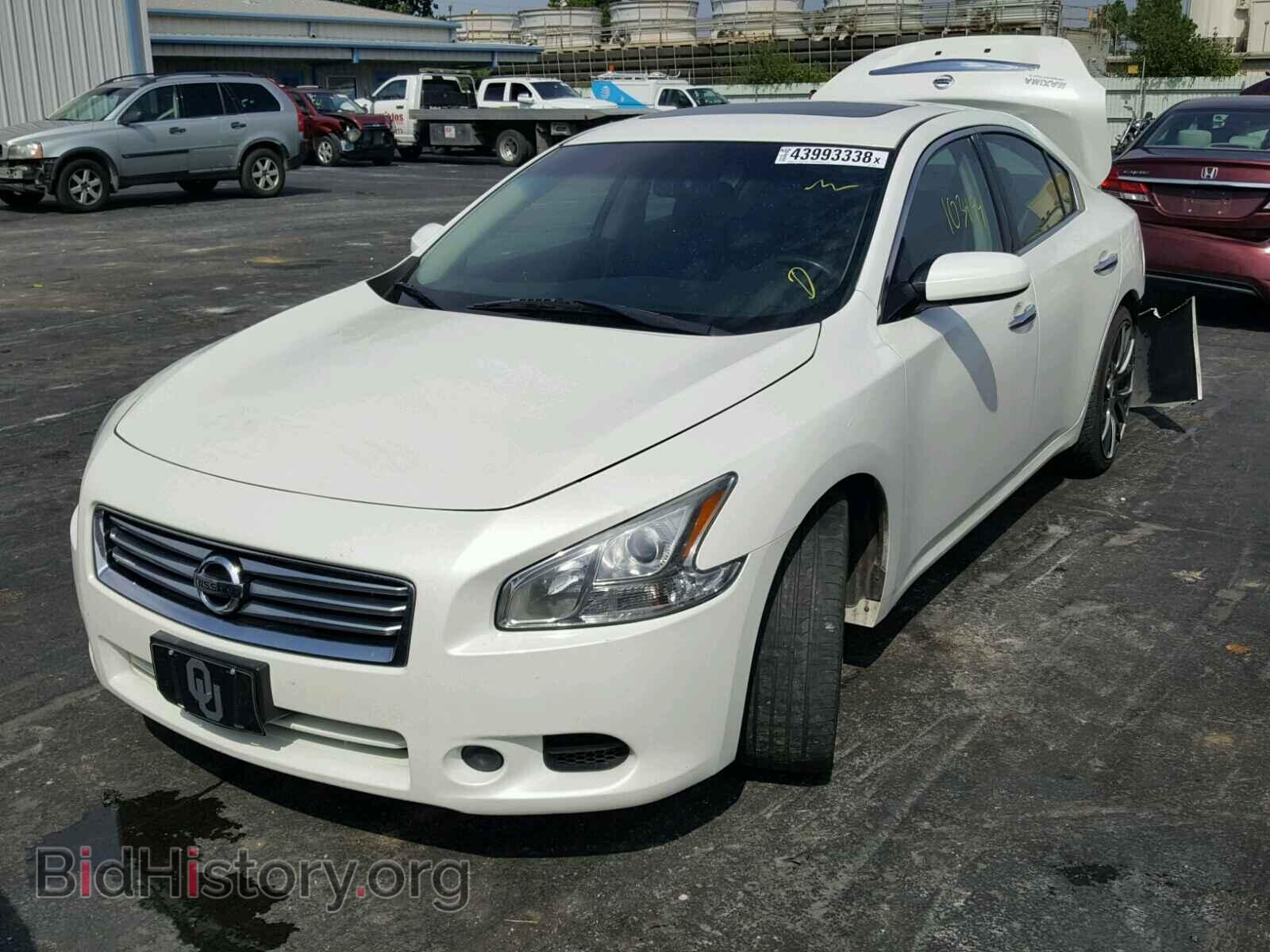 2014 NISSAN MAXIMA S - VIN: 1N4AA5AP3EC440932 - Фото 2