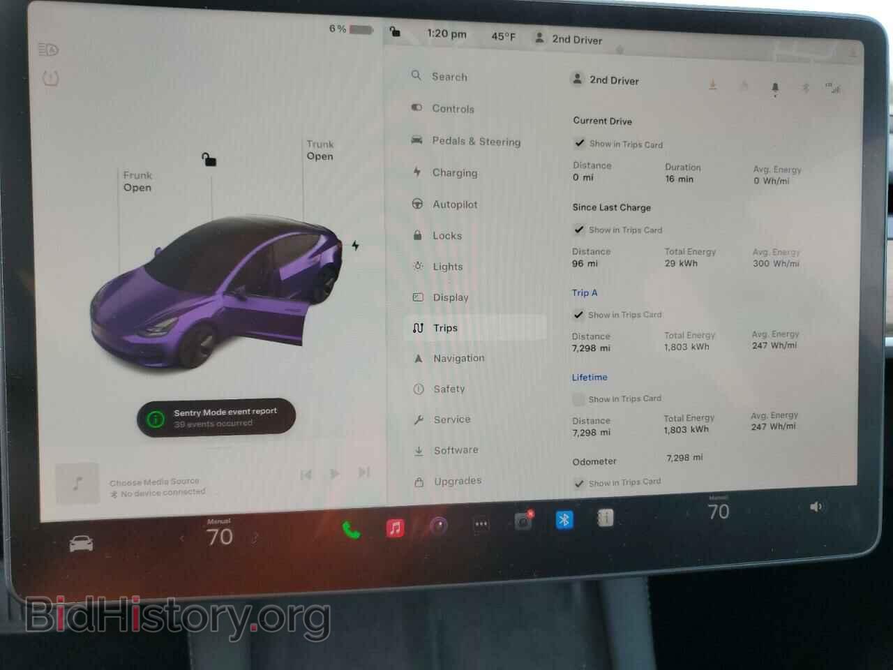 2023 TESLA MODEL 3 - VIN: 5YJ3E1EA7PF557733 - Фото 9