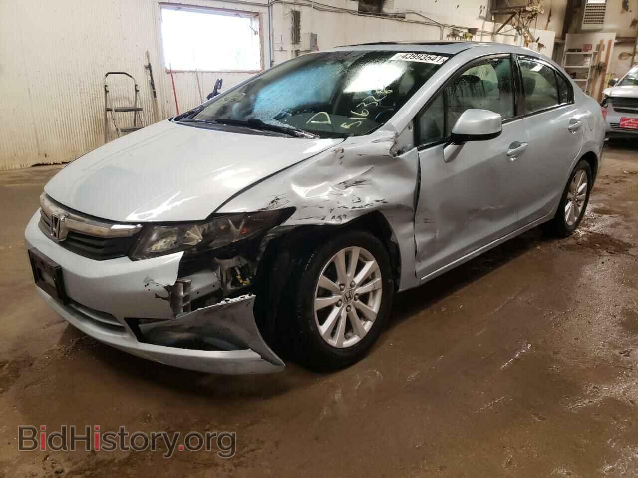 2012 HONDA CIVIC - VIN: 2HGFB2F86CH516328 - Фото 2