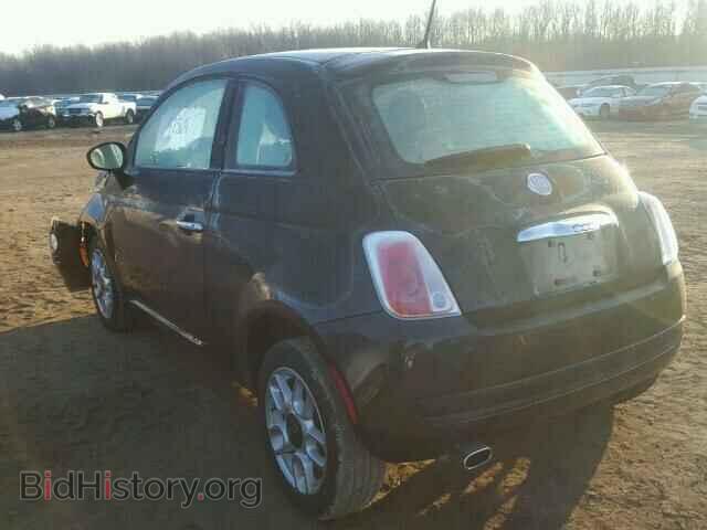 2012 FIAT 500 - VIN: 3C3CFFAR3CT292296 - Фото 3