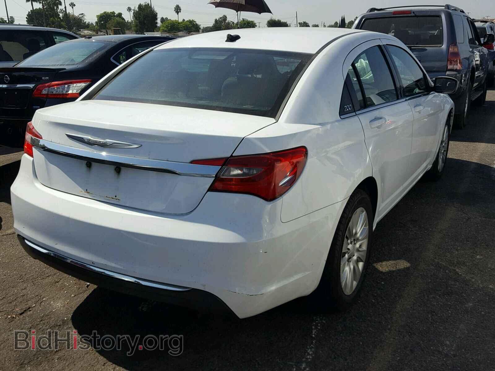 2012 CHRYSLER 200 - VIN: 1C3CCBAB6CN104097 - Фото 4